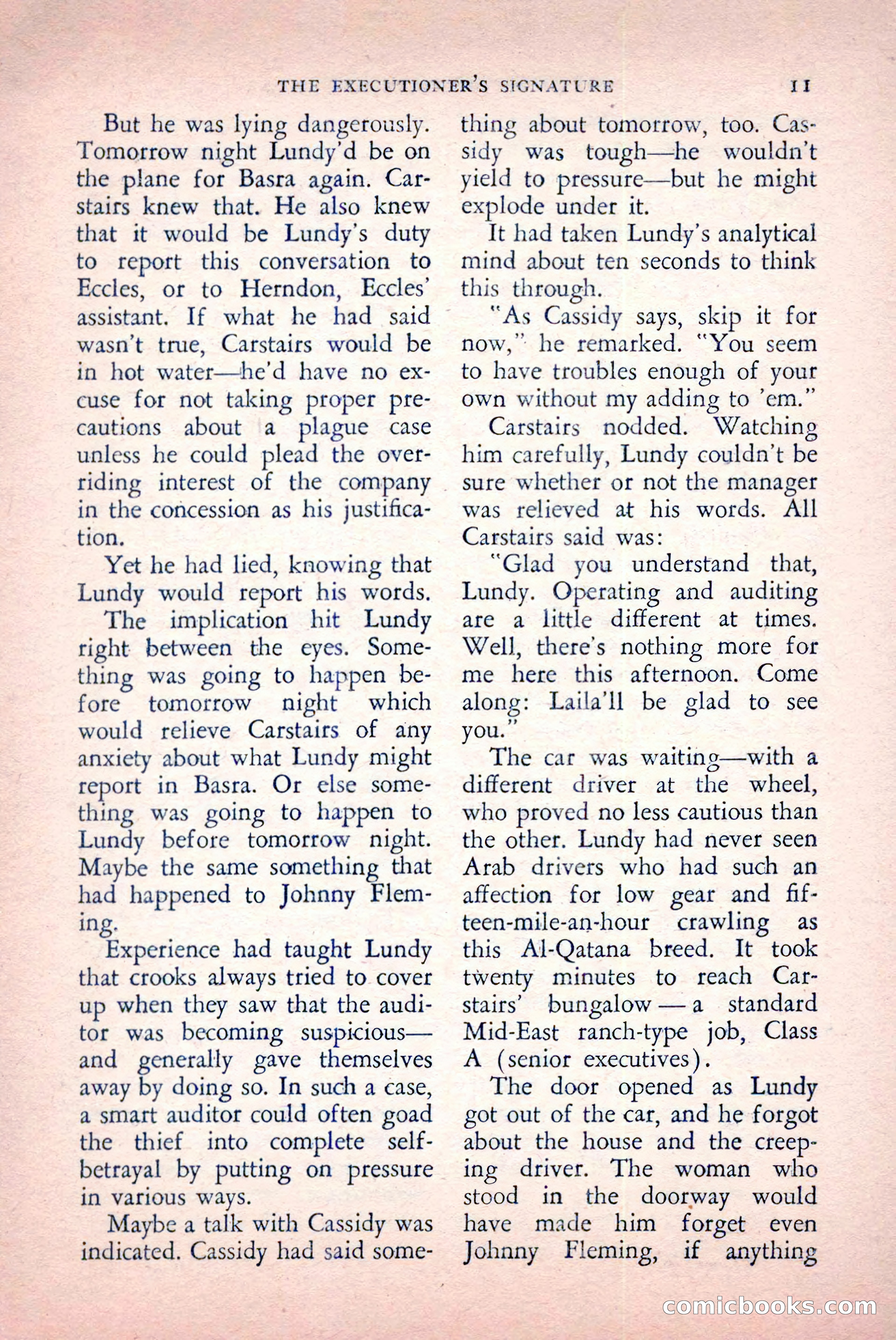 The Saint Detective Magazine, May 1957 — page 13 of 148