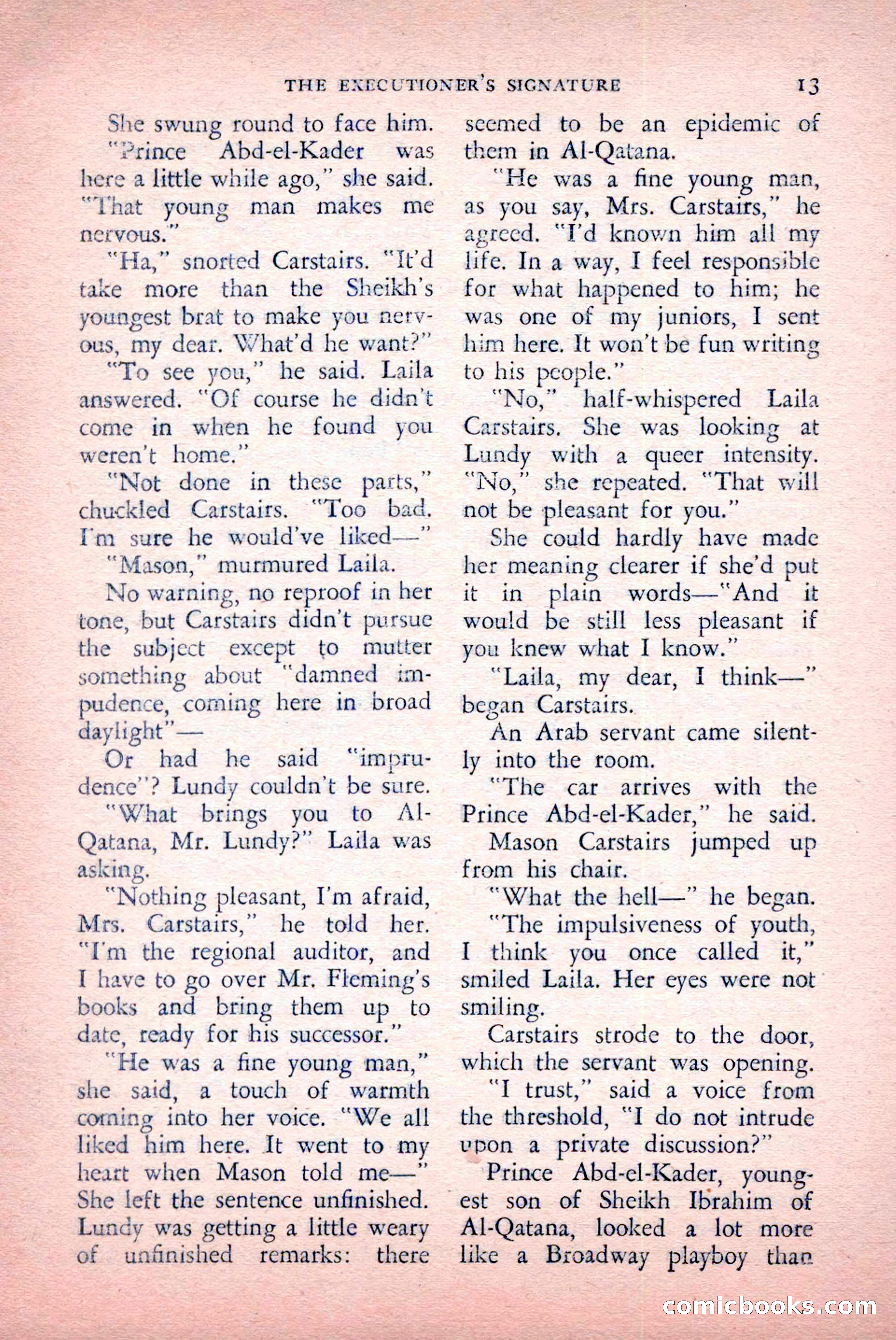 The Saint Detective Magazine, May 1957 — page 15 of 148
