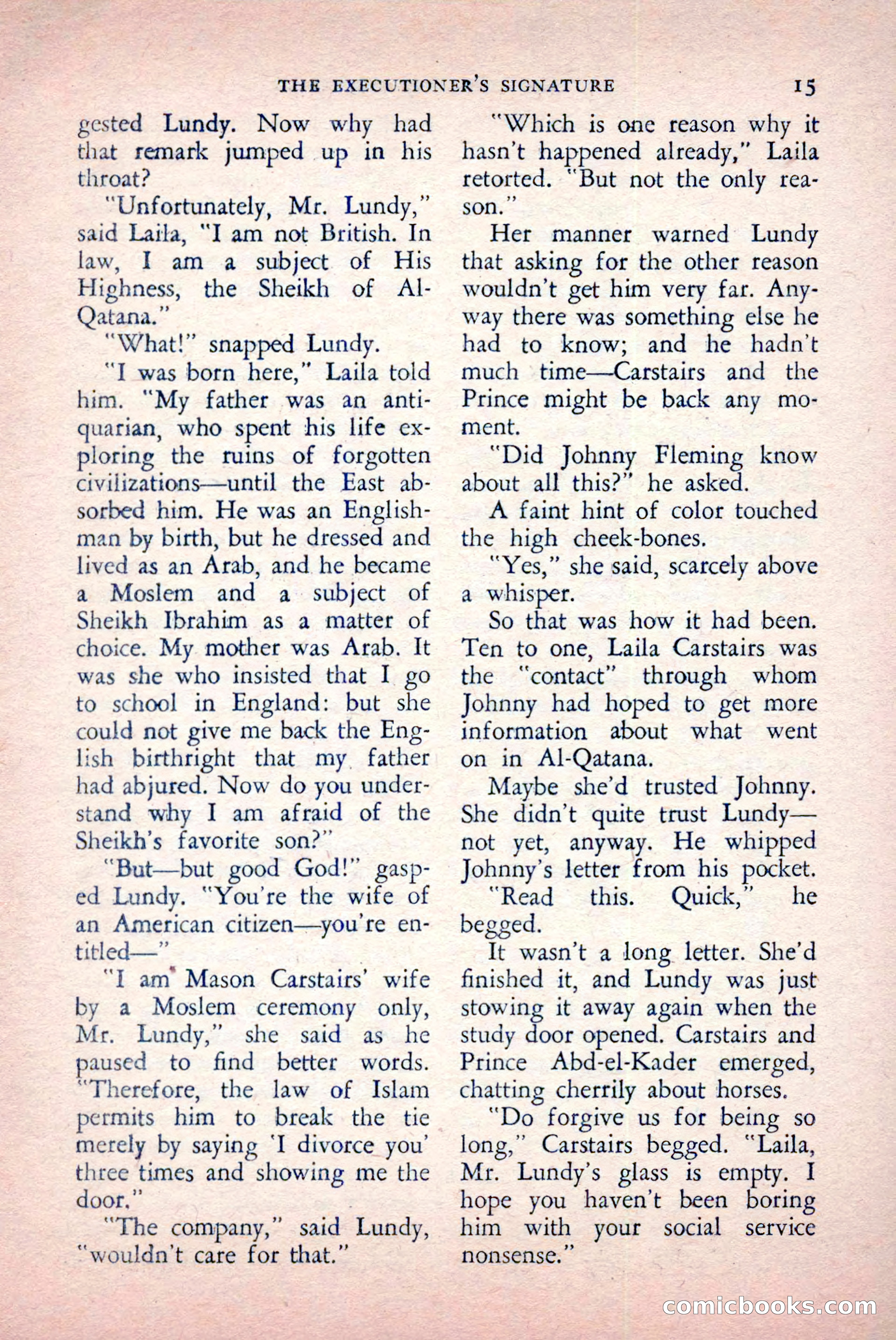 The Saint Detective Magazine, May 1957 — page 17 of 148