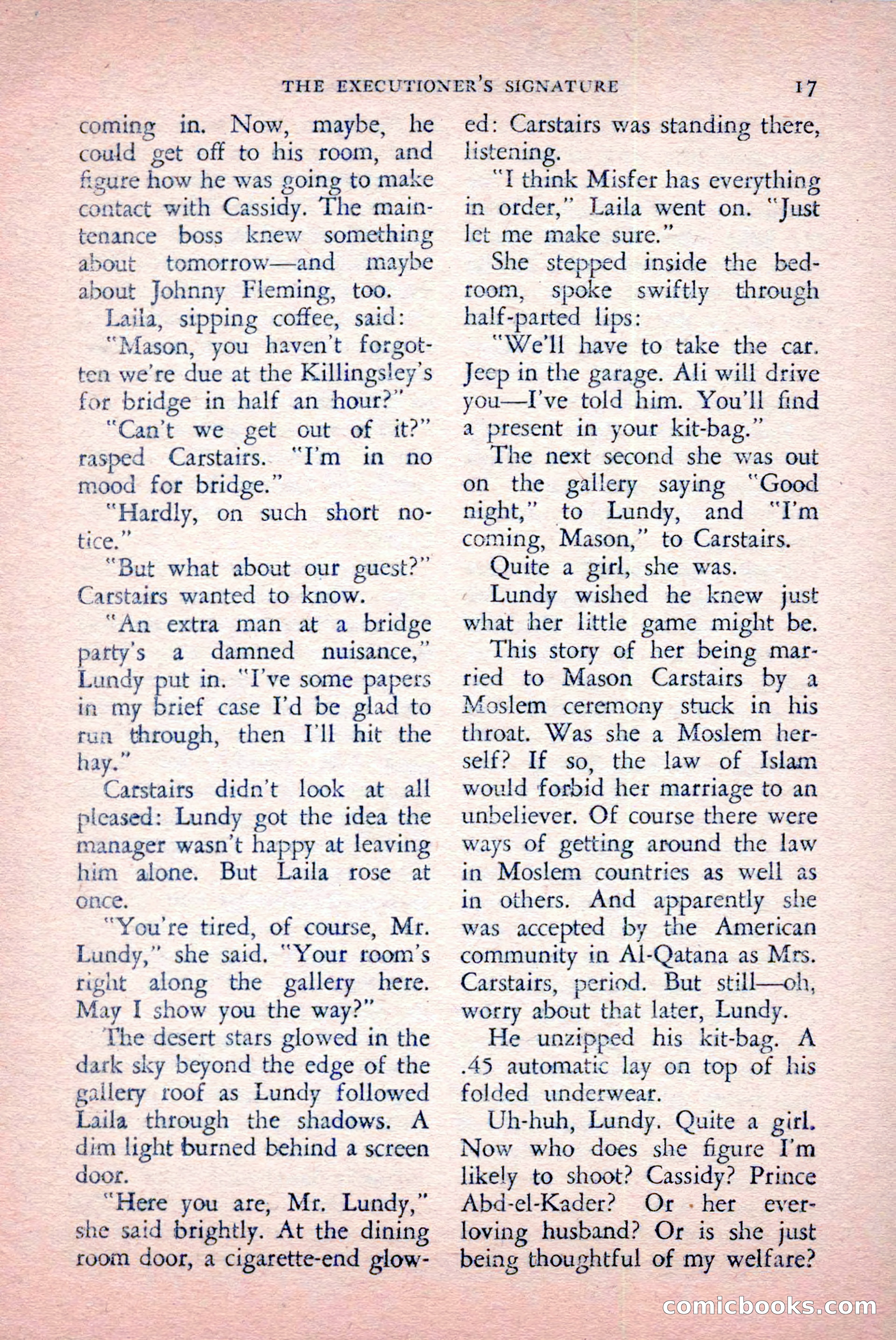 The Saint Detective Magazine, May 1957 — page 19 of 148