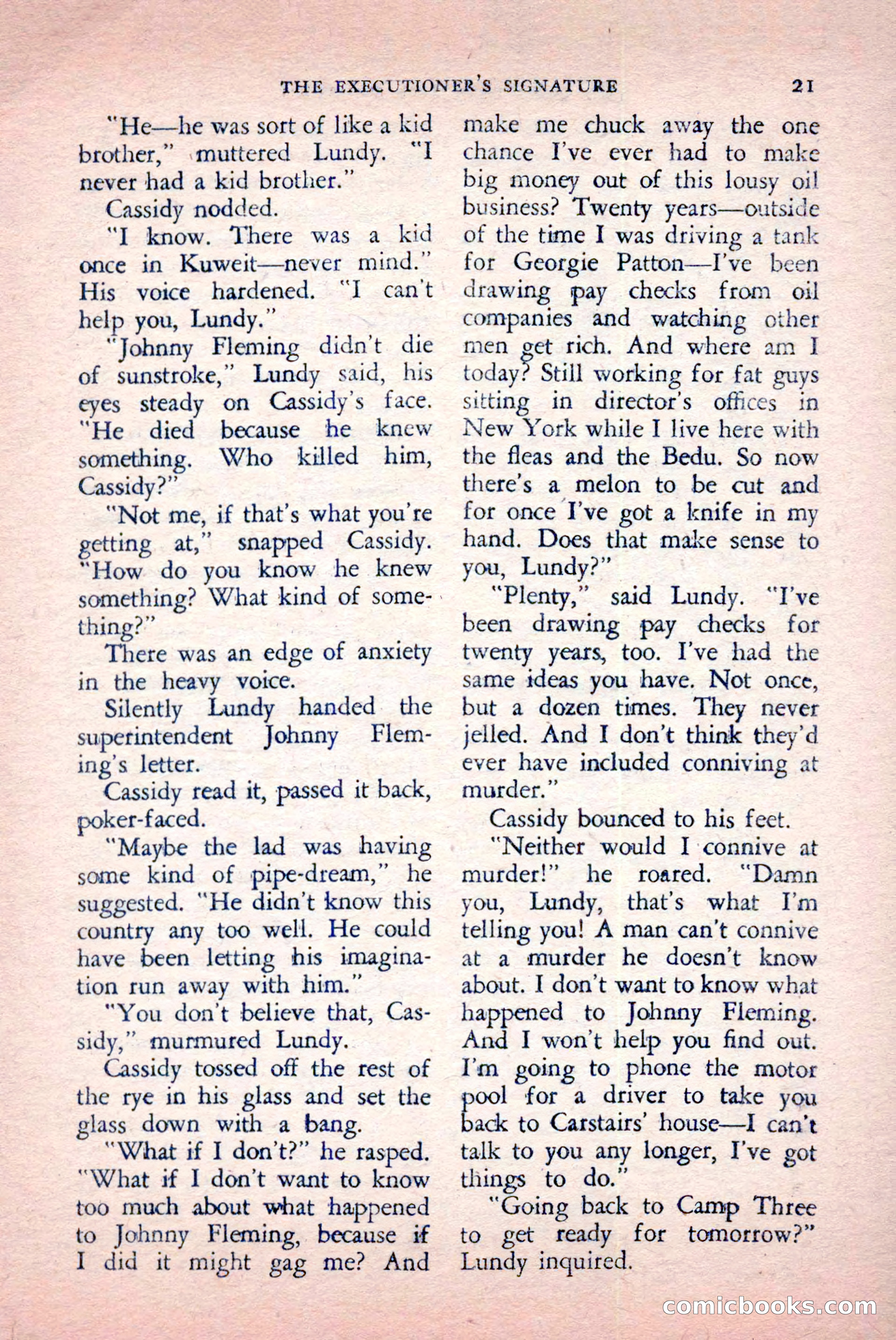 The Saint Detective Magazine, May 1957 — page 23 of 148