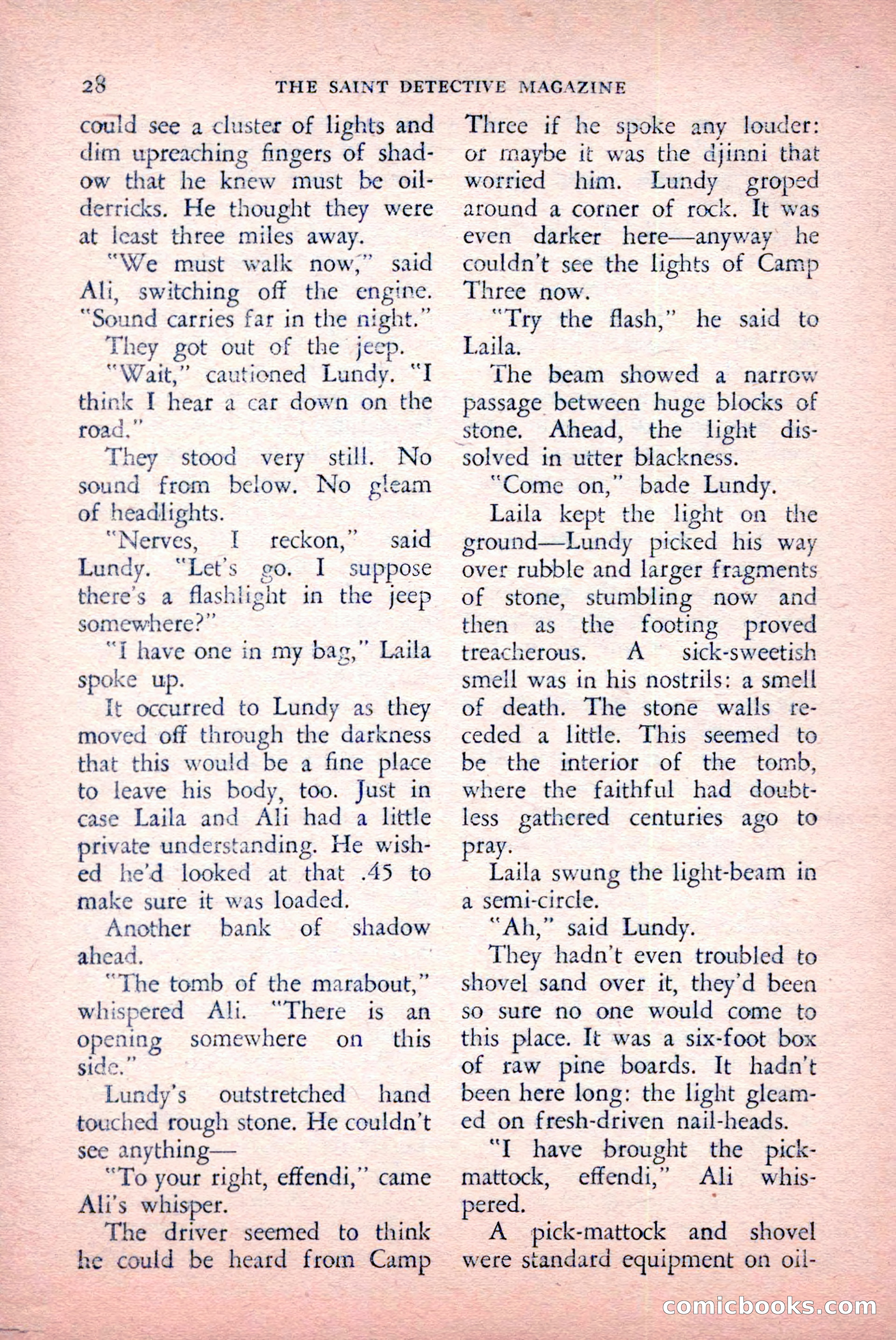 The Saint Detective Magazine, May 1957 — page 30 of 148