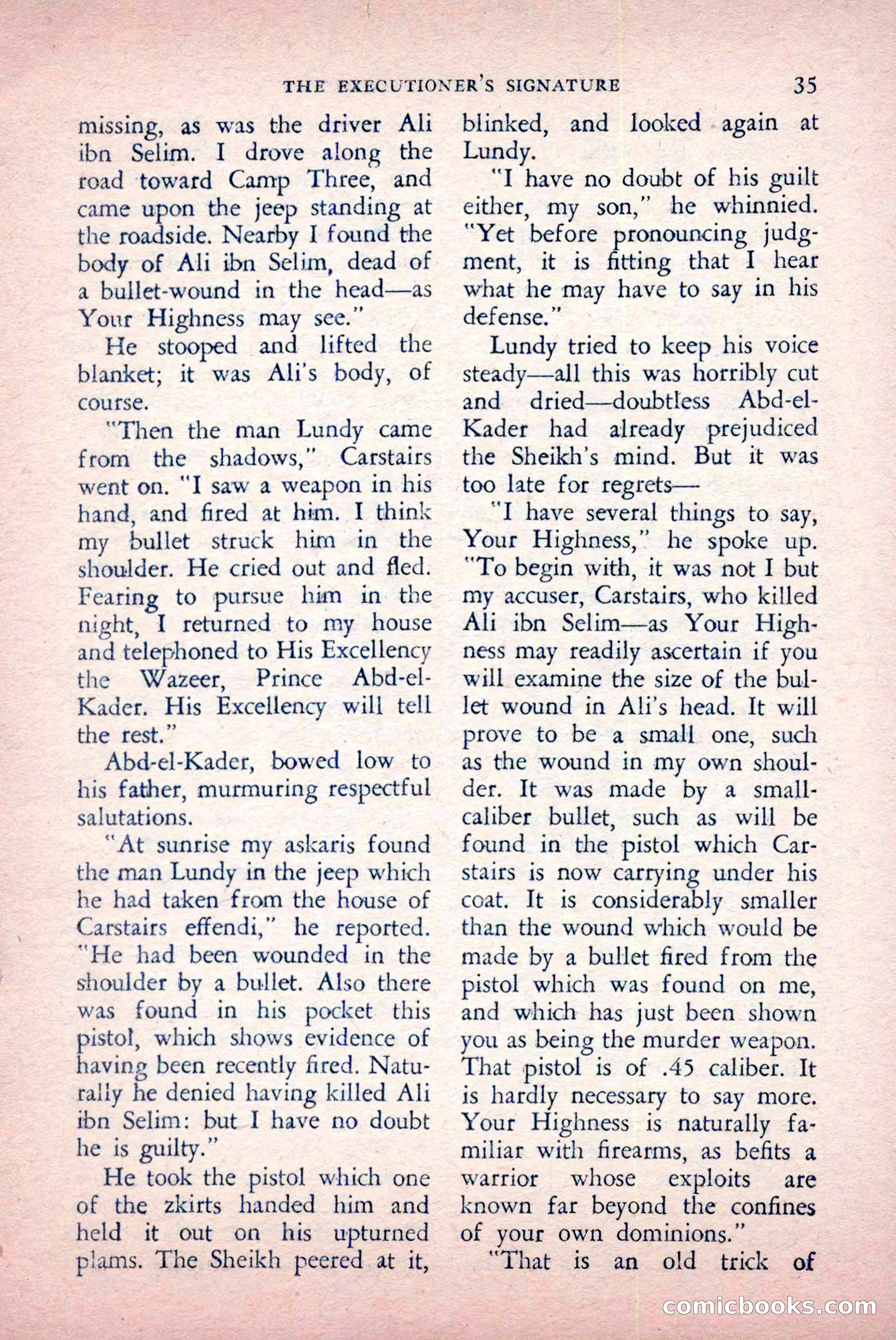 The Saint Detective Magazine, May 1957 — page 37 of 148