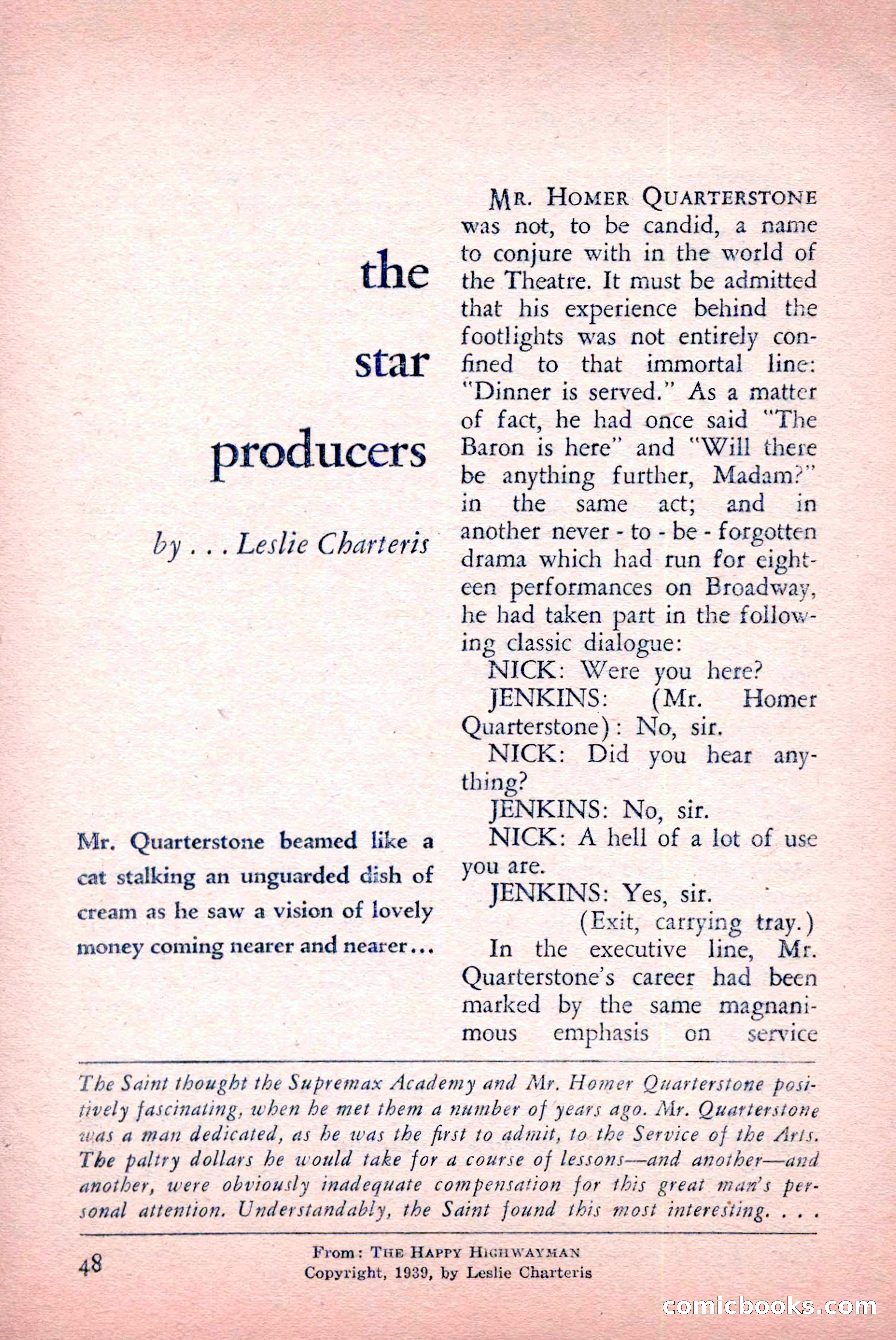 The Saint Detective Magazine, May 1957 — page 50 of 148