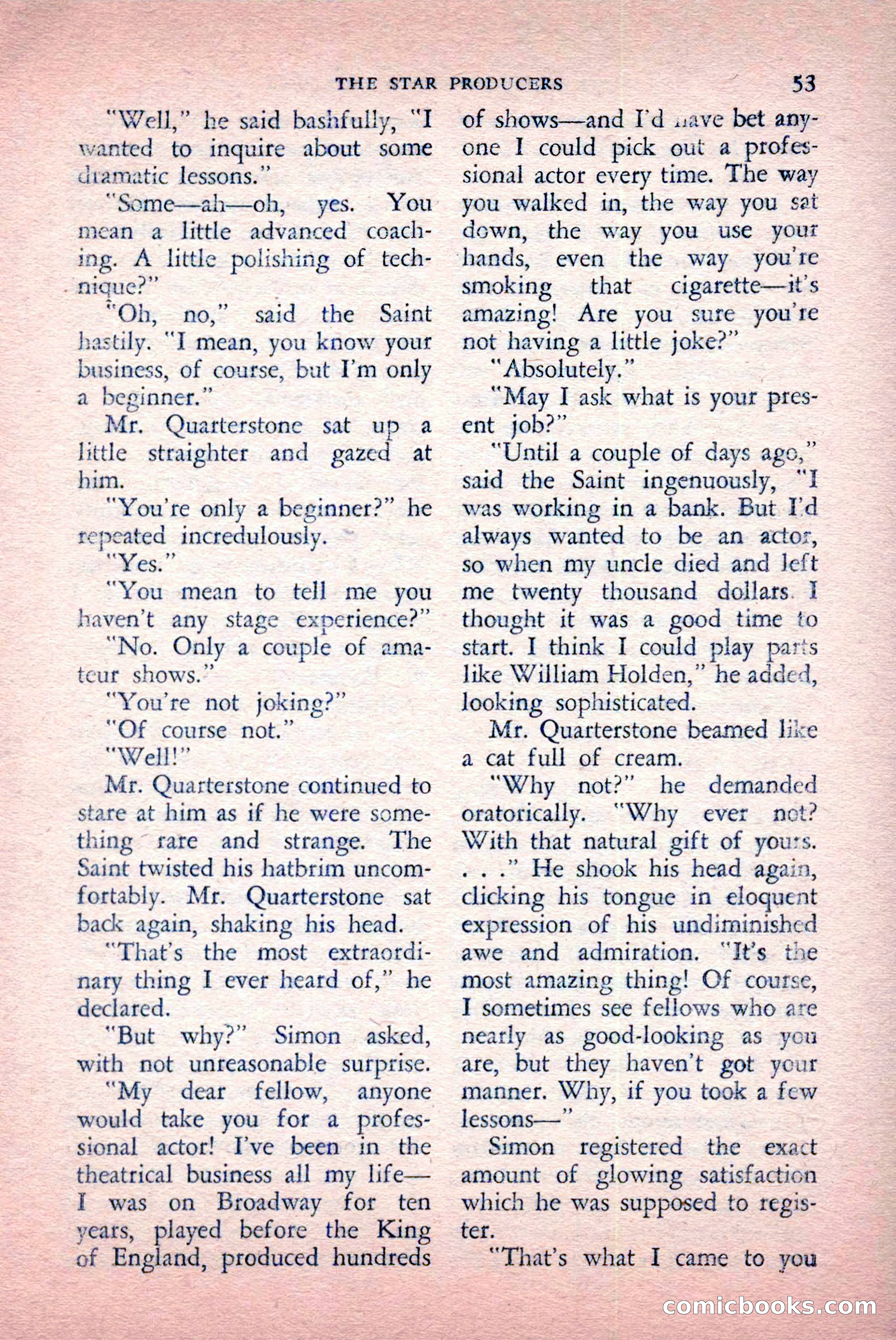 The Saint Detective Magazine, May 1957 — page 55 of 148