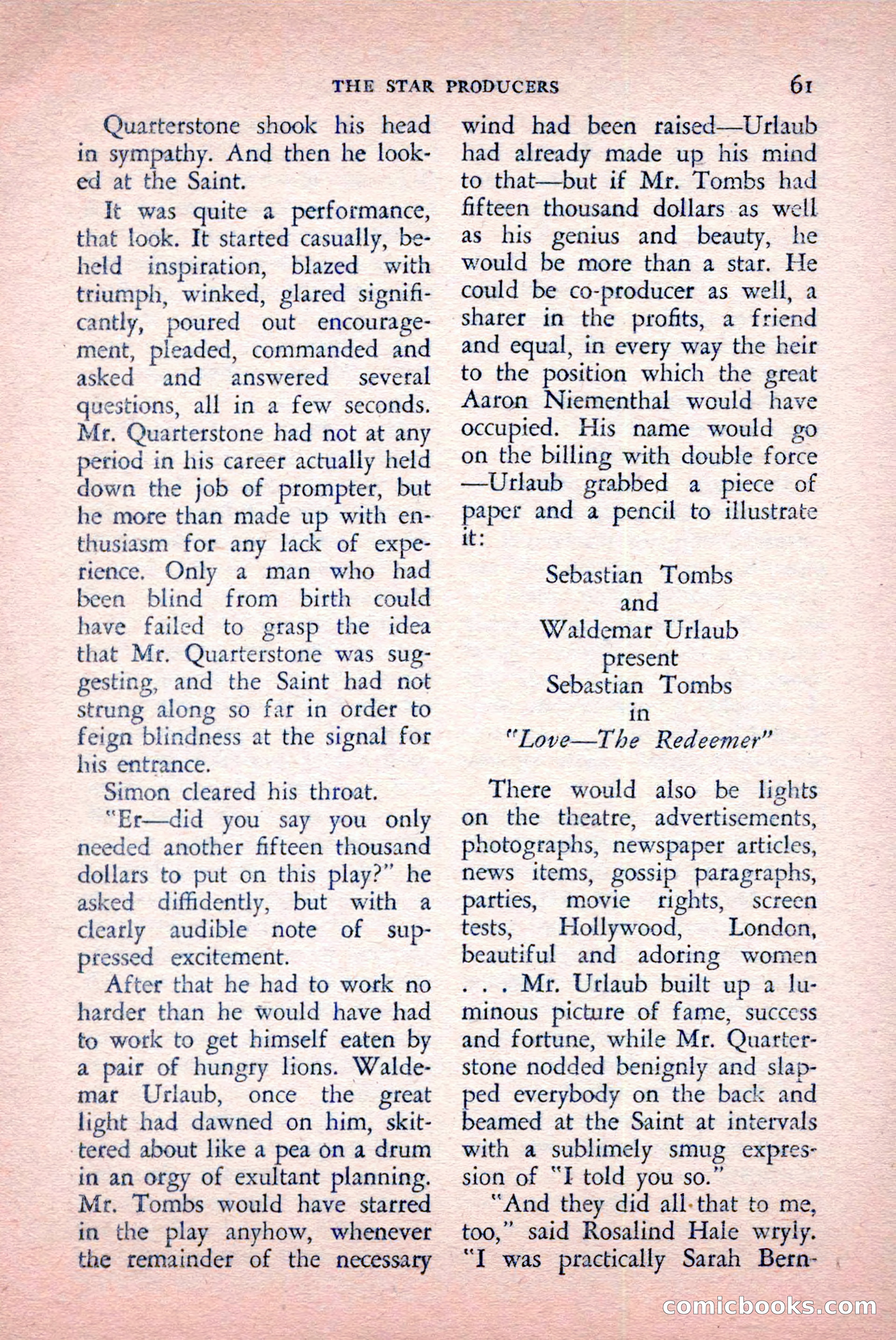 The Saint Detective Magazine, May 1957 — page 63 of 148