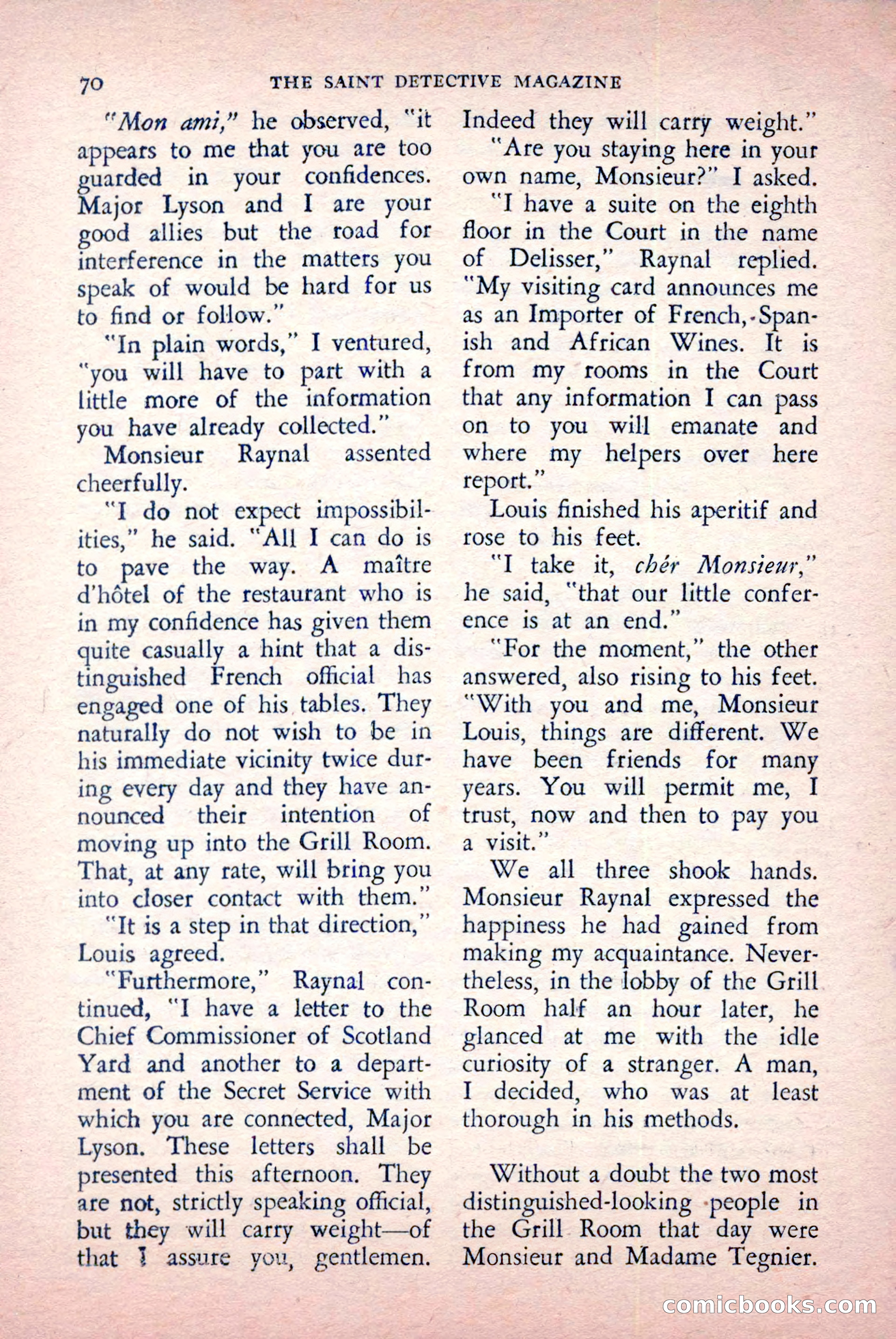 The Saint Detective Magazine, May 1957 — page 72 of 148