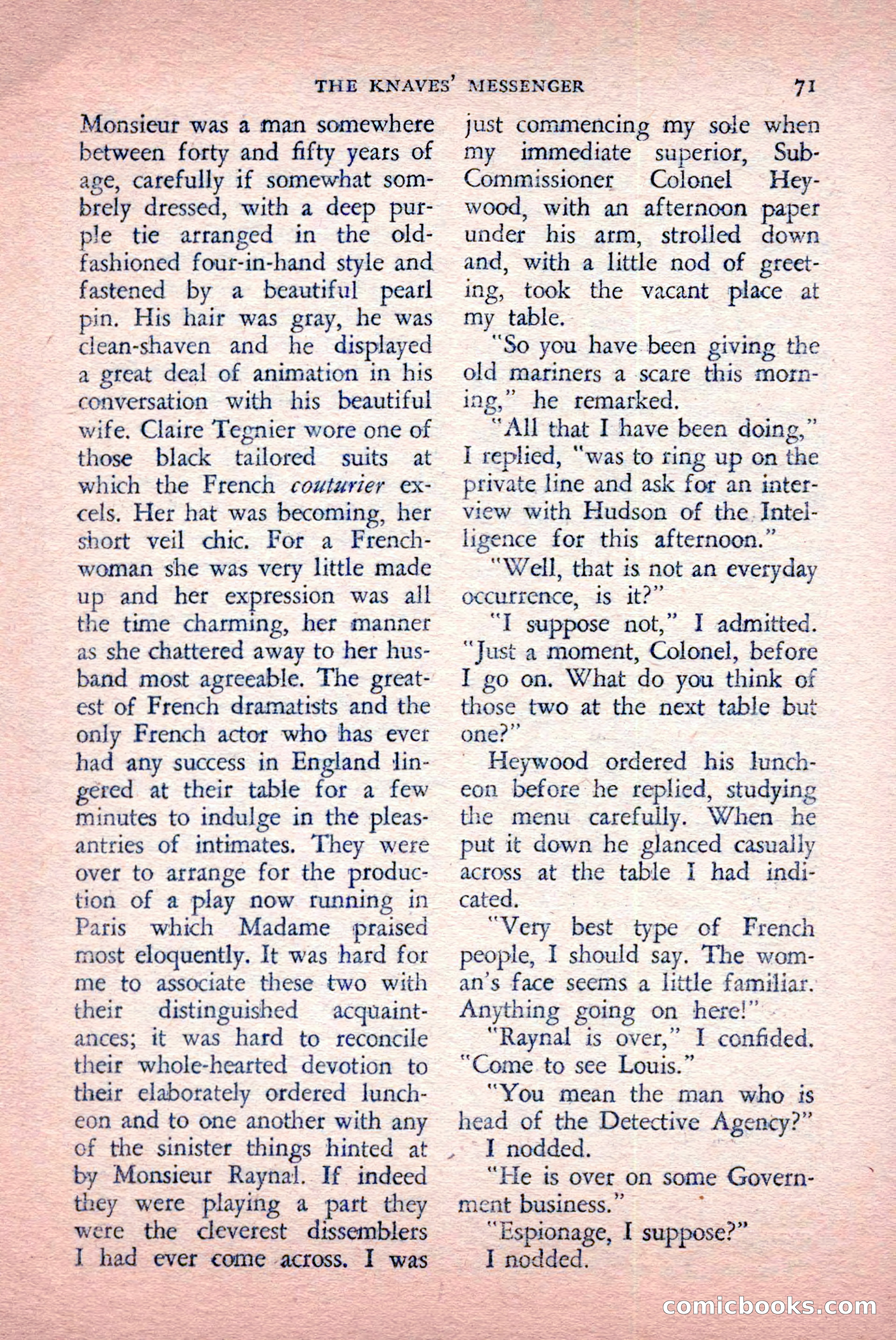 The Saint Detective Magazine, May 1957 — page 73 of 148