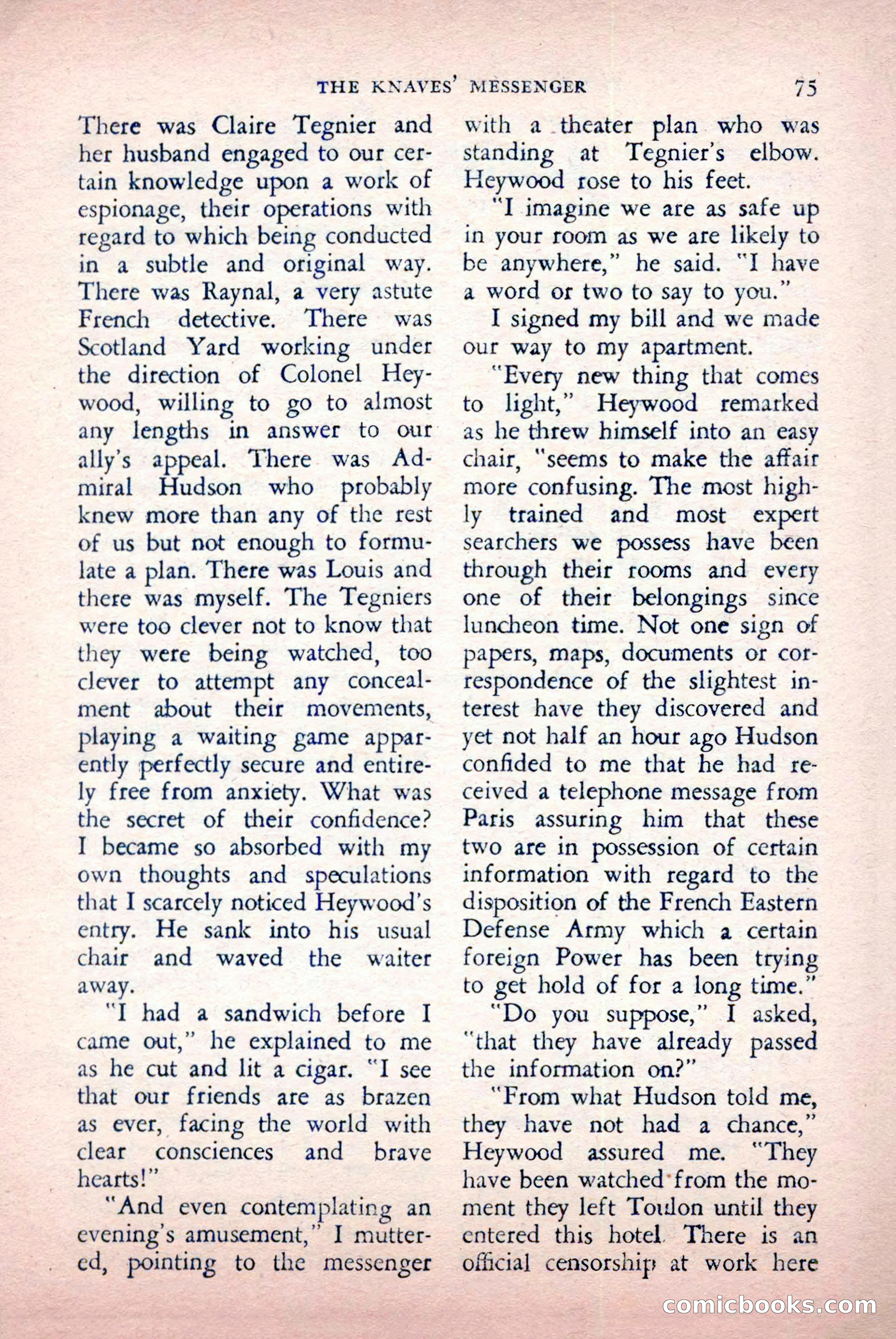 The Saint Detective Magazine, May 1957 — page 77 of 148