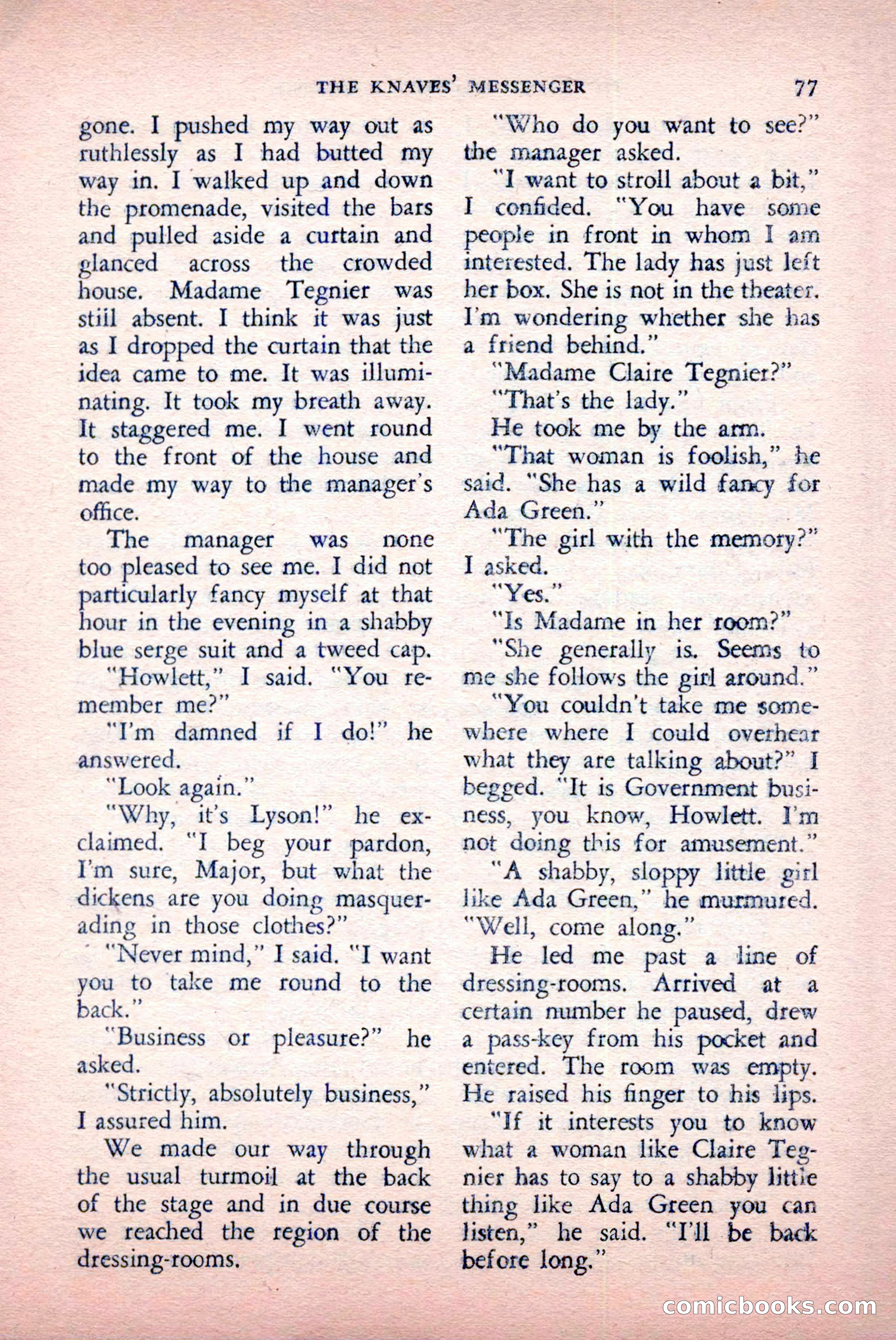 The Saint Detective Magazine, May 1957 — page 79 of 148
