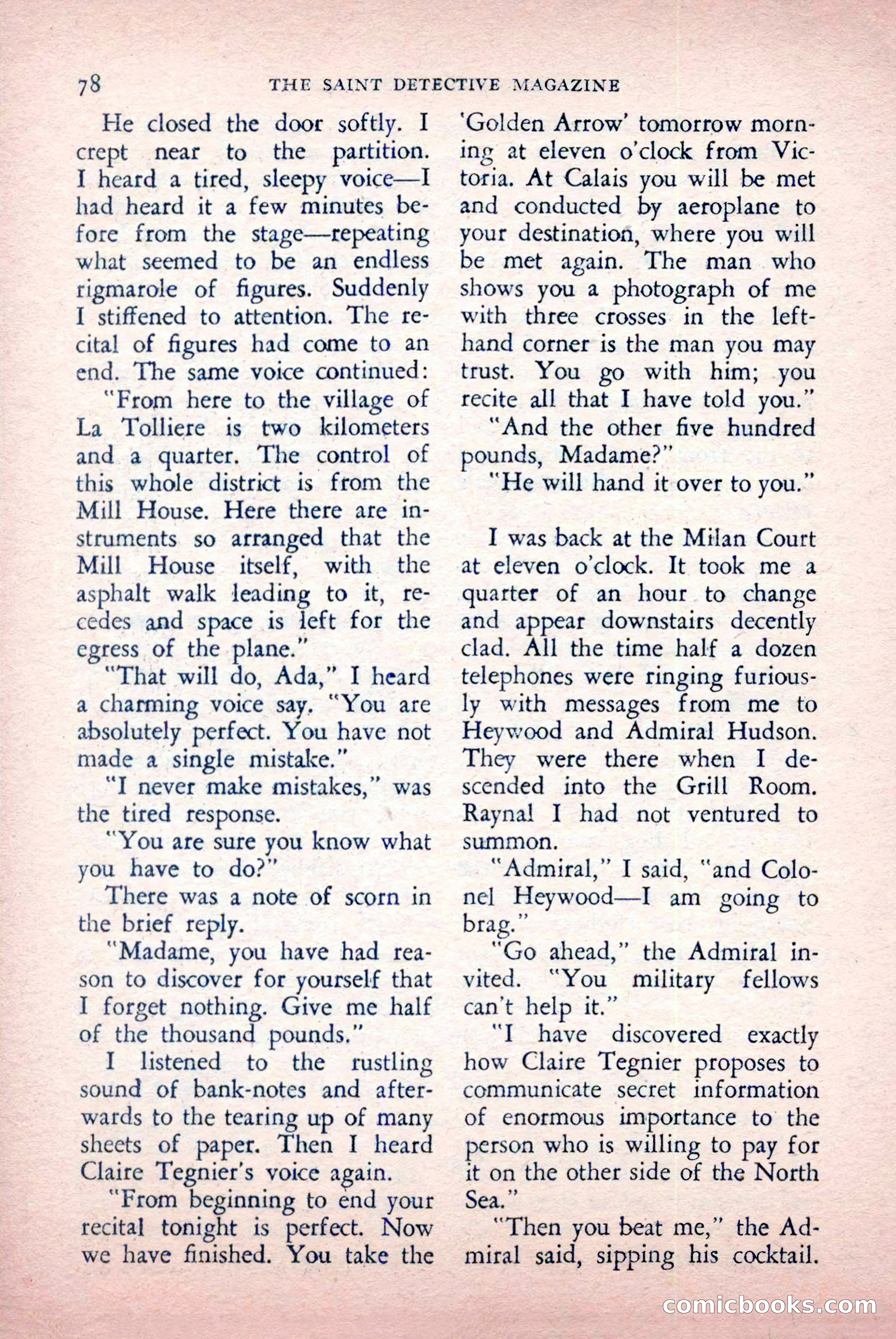 The Saint Detective Magazine, May 1957 — page 80 of 148