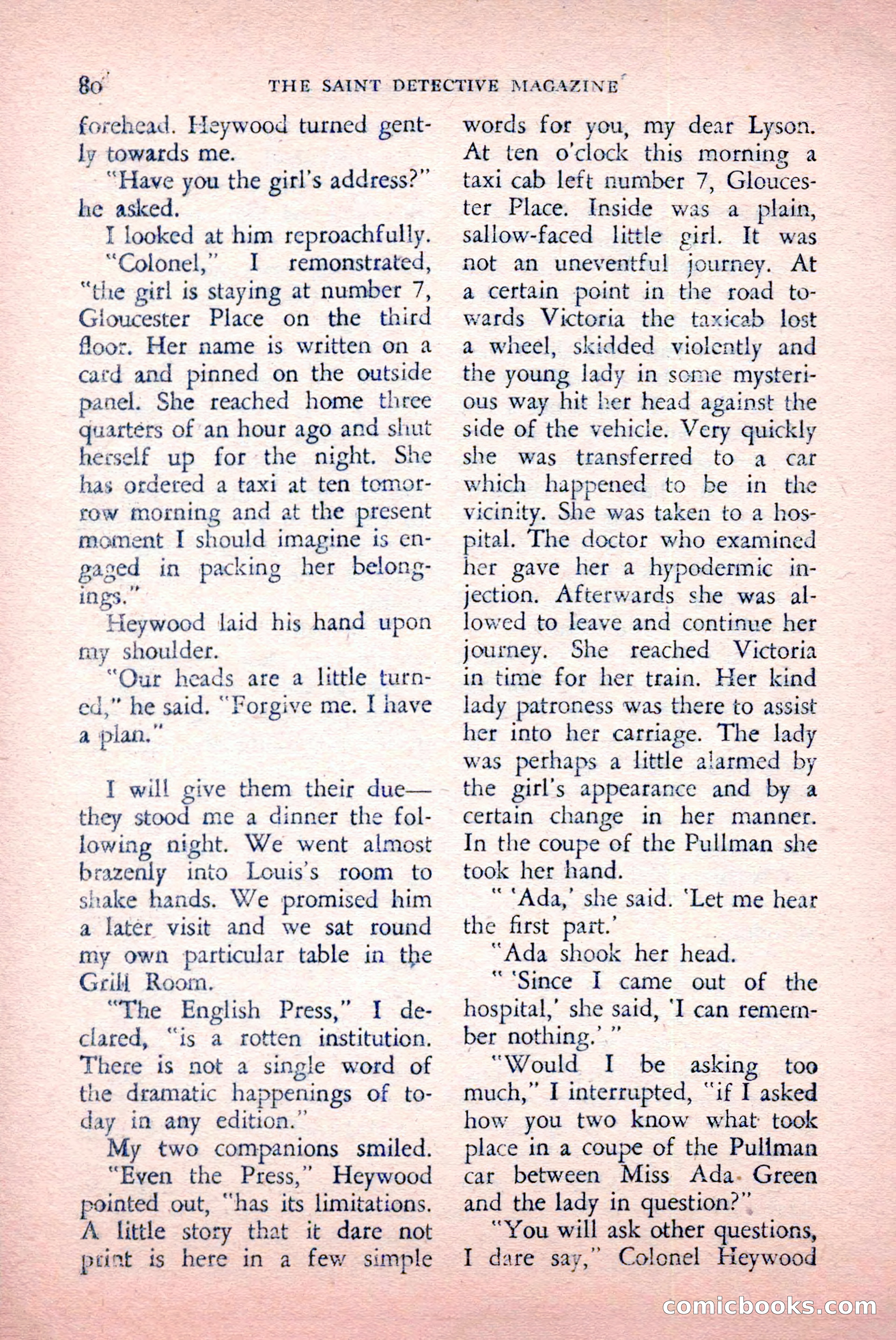 The Saint Detective Magazine, May 1957 — page 82 of 148