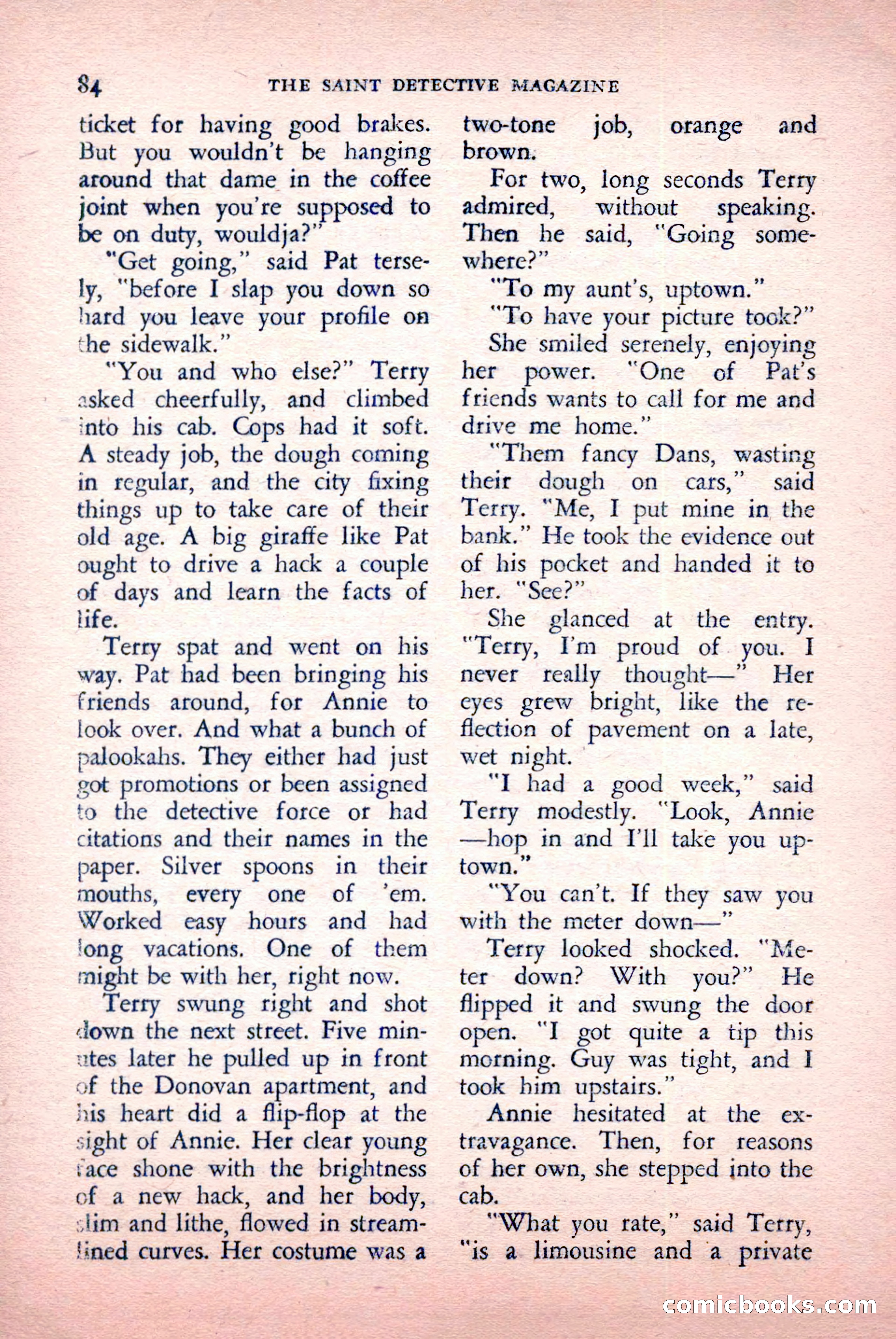 The Saint Detective Magazine, May 1957 — page 86 of 148