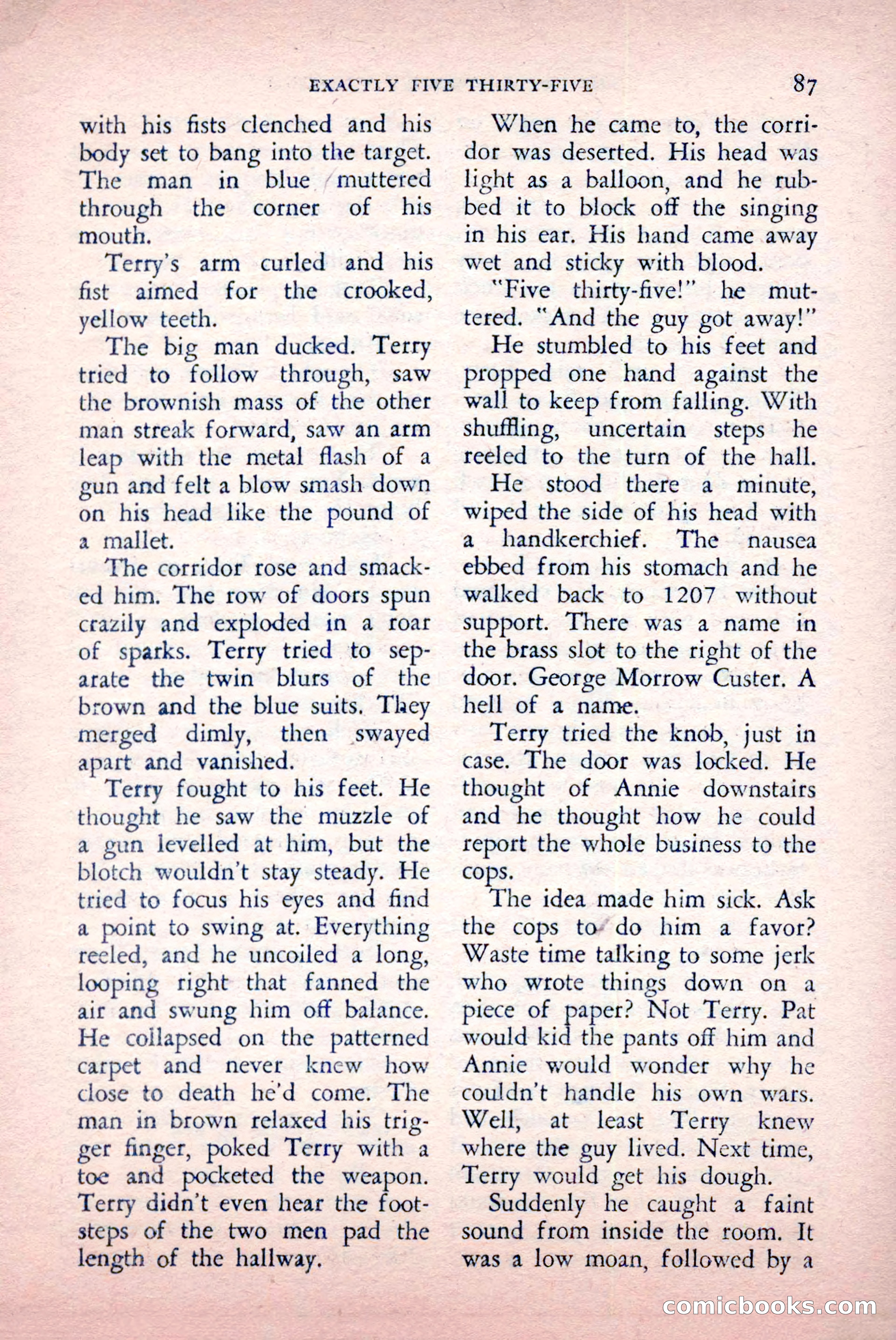 The Saint Detective Magazine, May 1957 — page 89 of 148