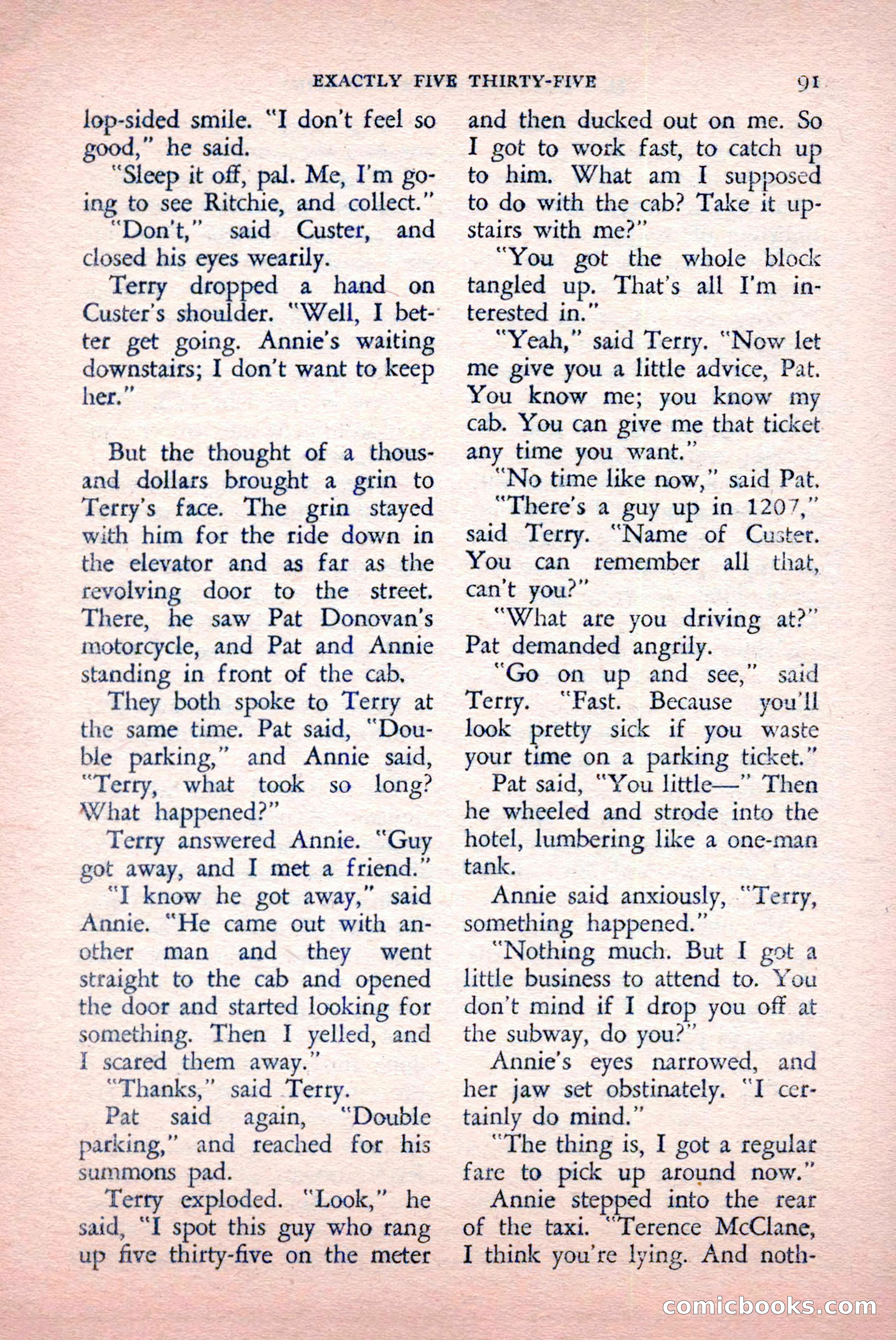 The Saint Detective Magazine, May 1957 — page 93 of 148
