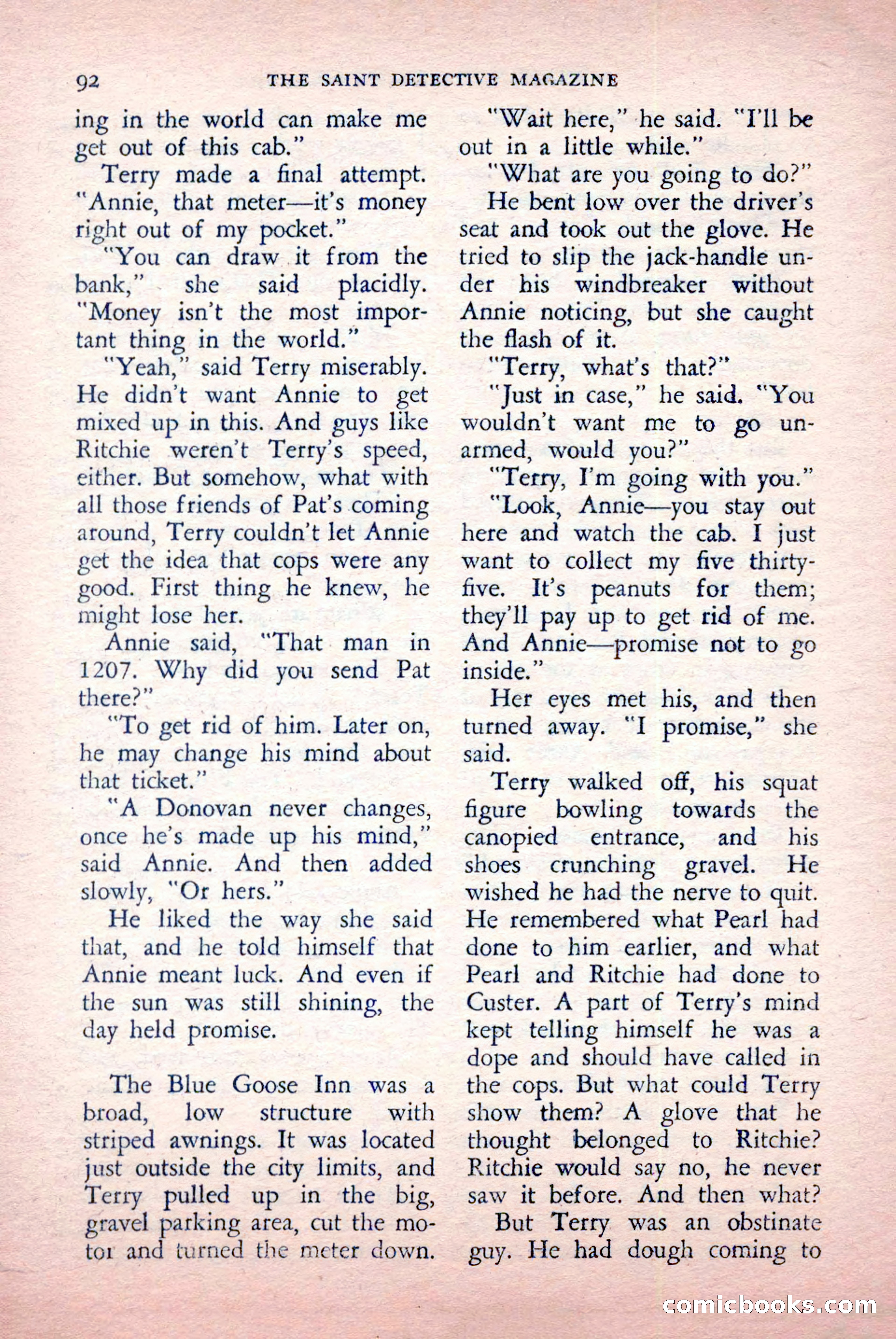 The Saint Detective Magazine, May 1957 — page 94 of 148