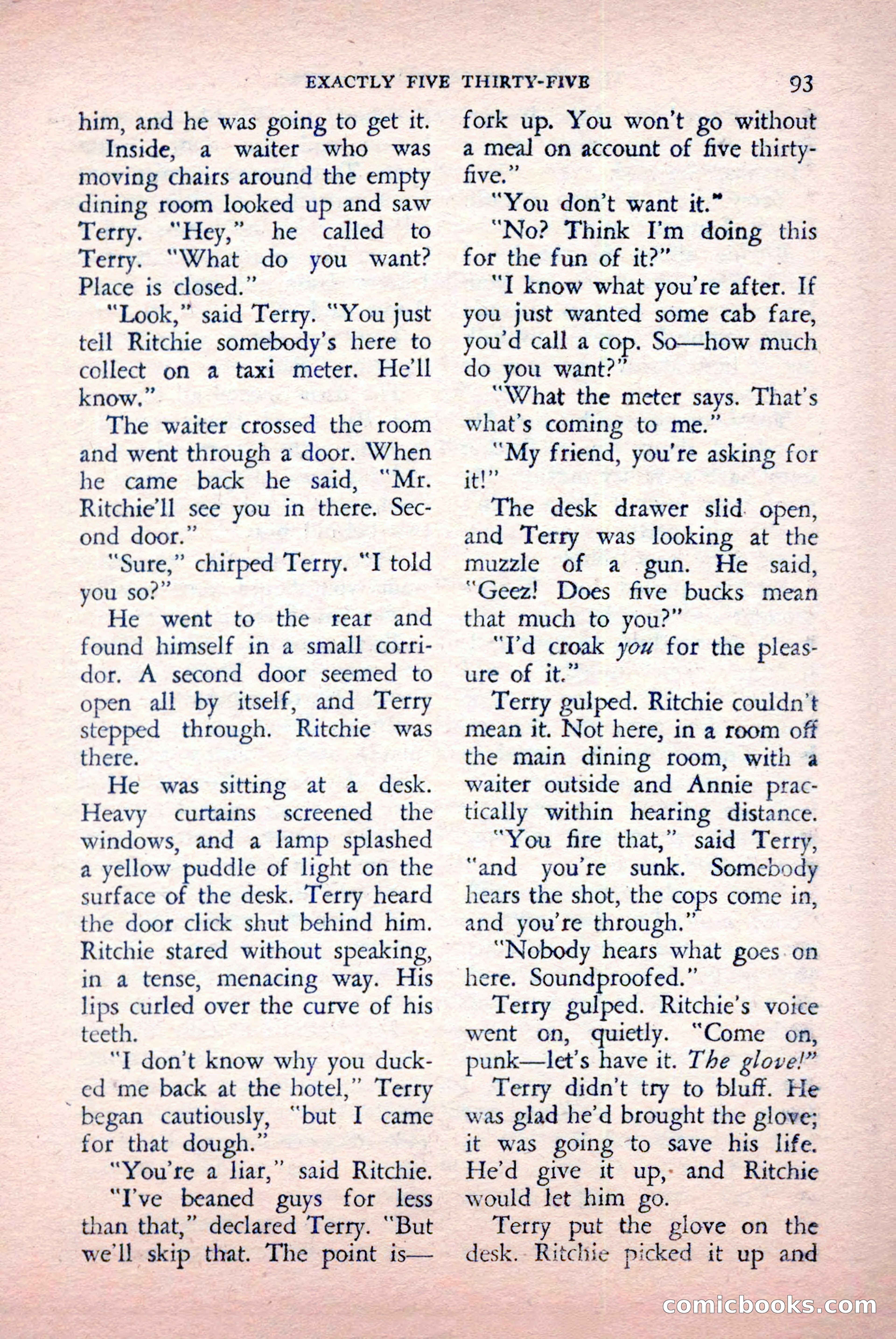 The Saint Detective Magazine, May 1957 — page 95 of 148