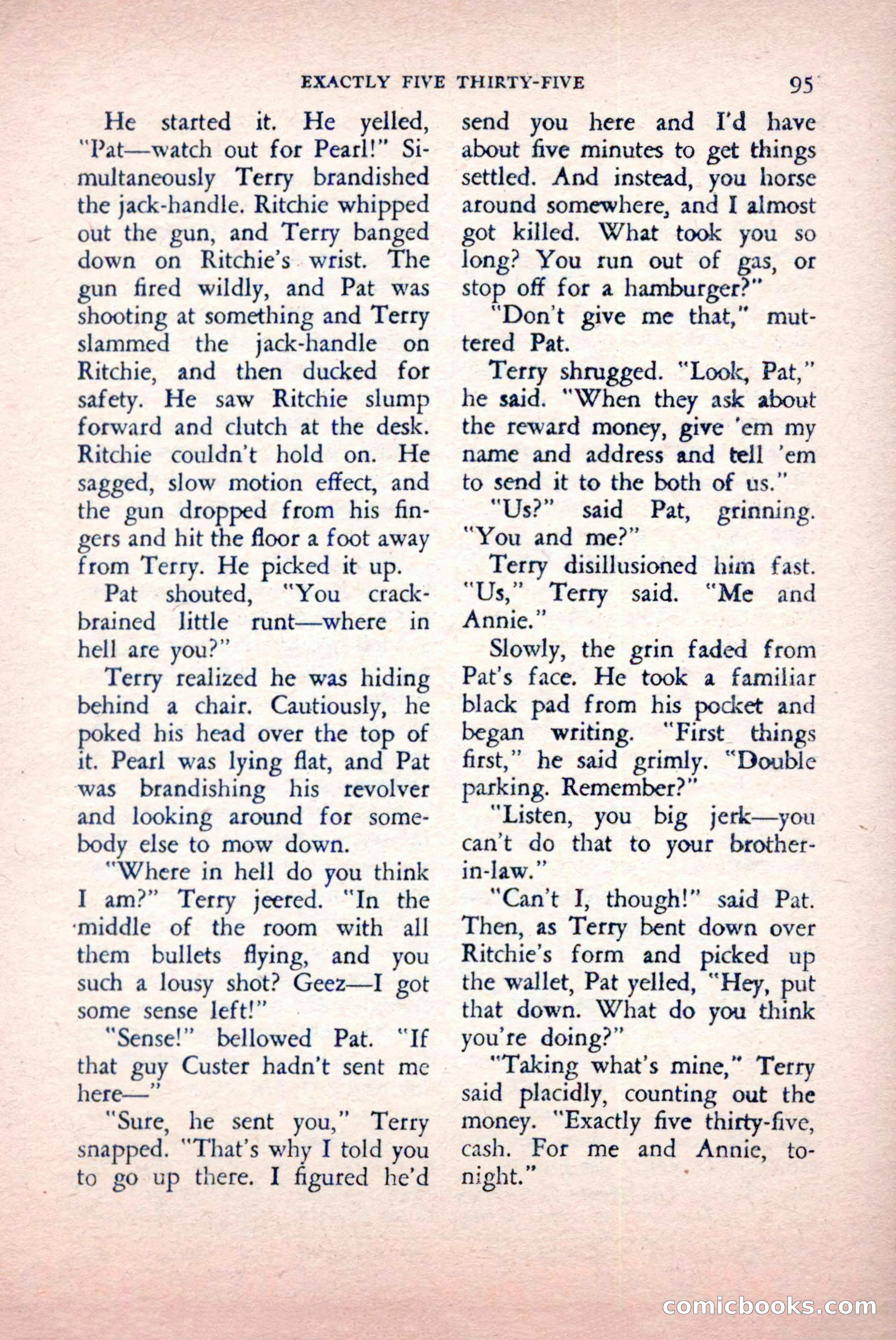 The Saint Detective Magazine, May 1957 — page 97 of 148