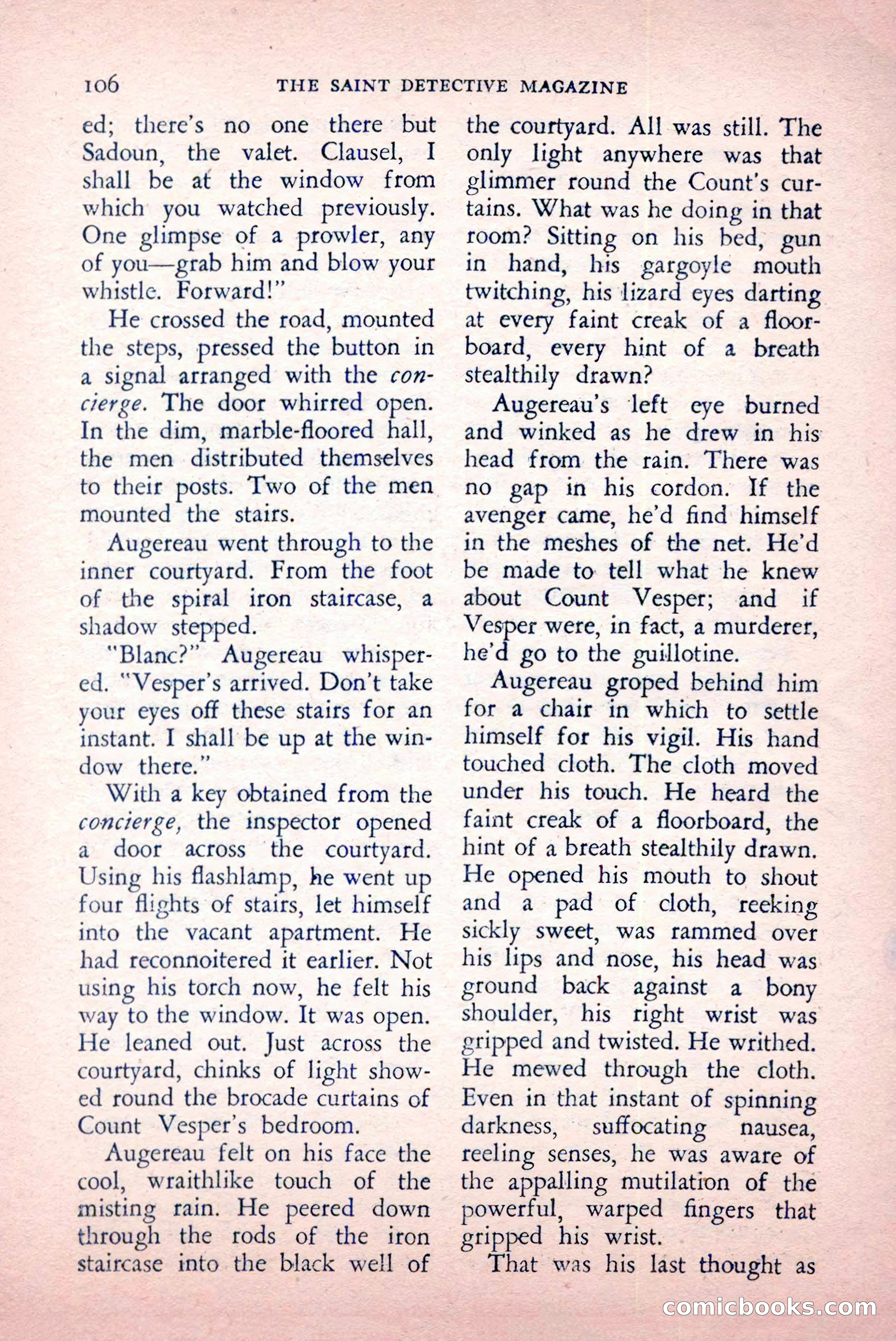 The Saint Detective Magazine, May 1957 — page 108 of 148