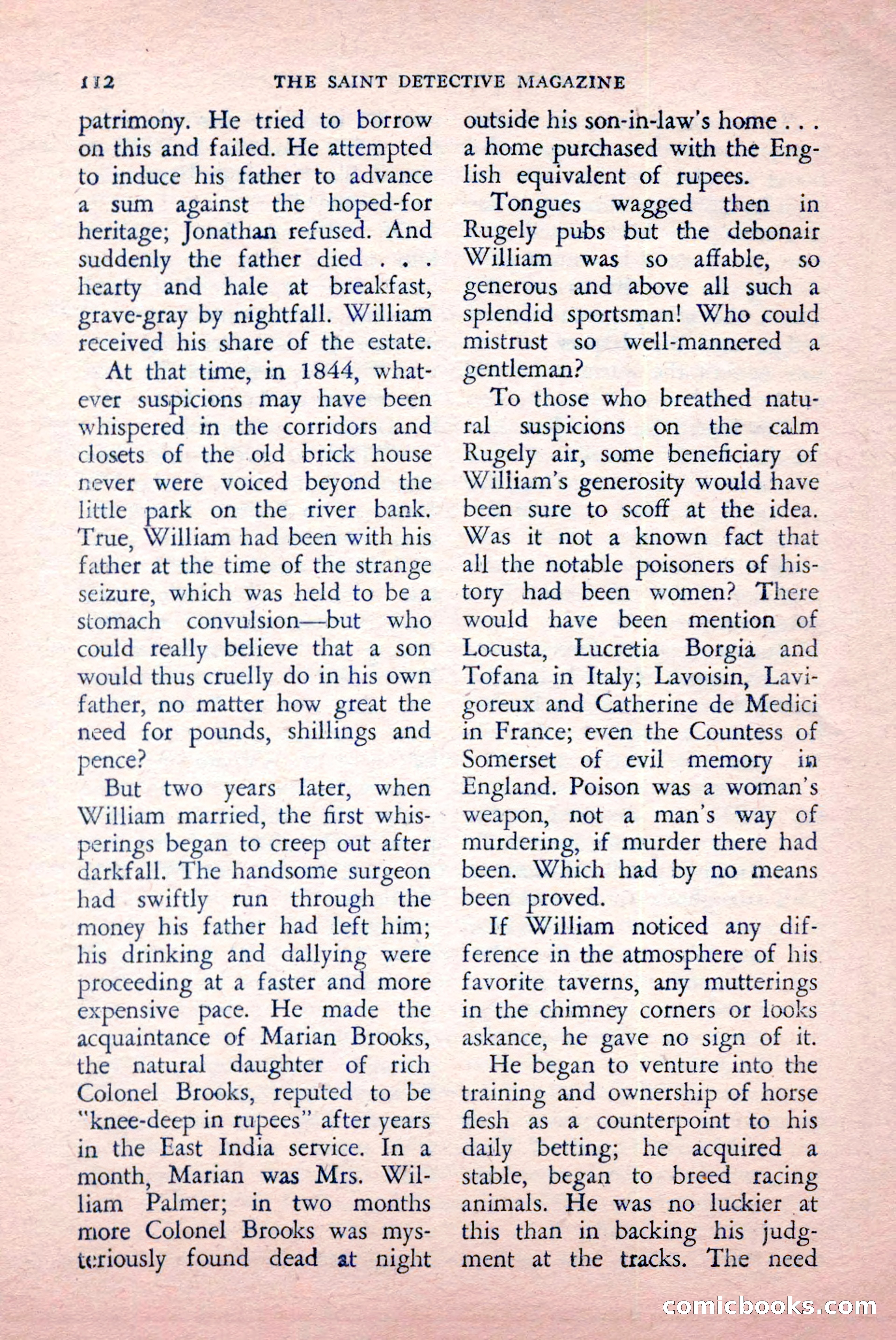 The Saint Detective Magazine, May 1957 — page 114 of 148