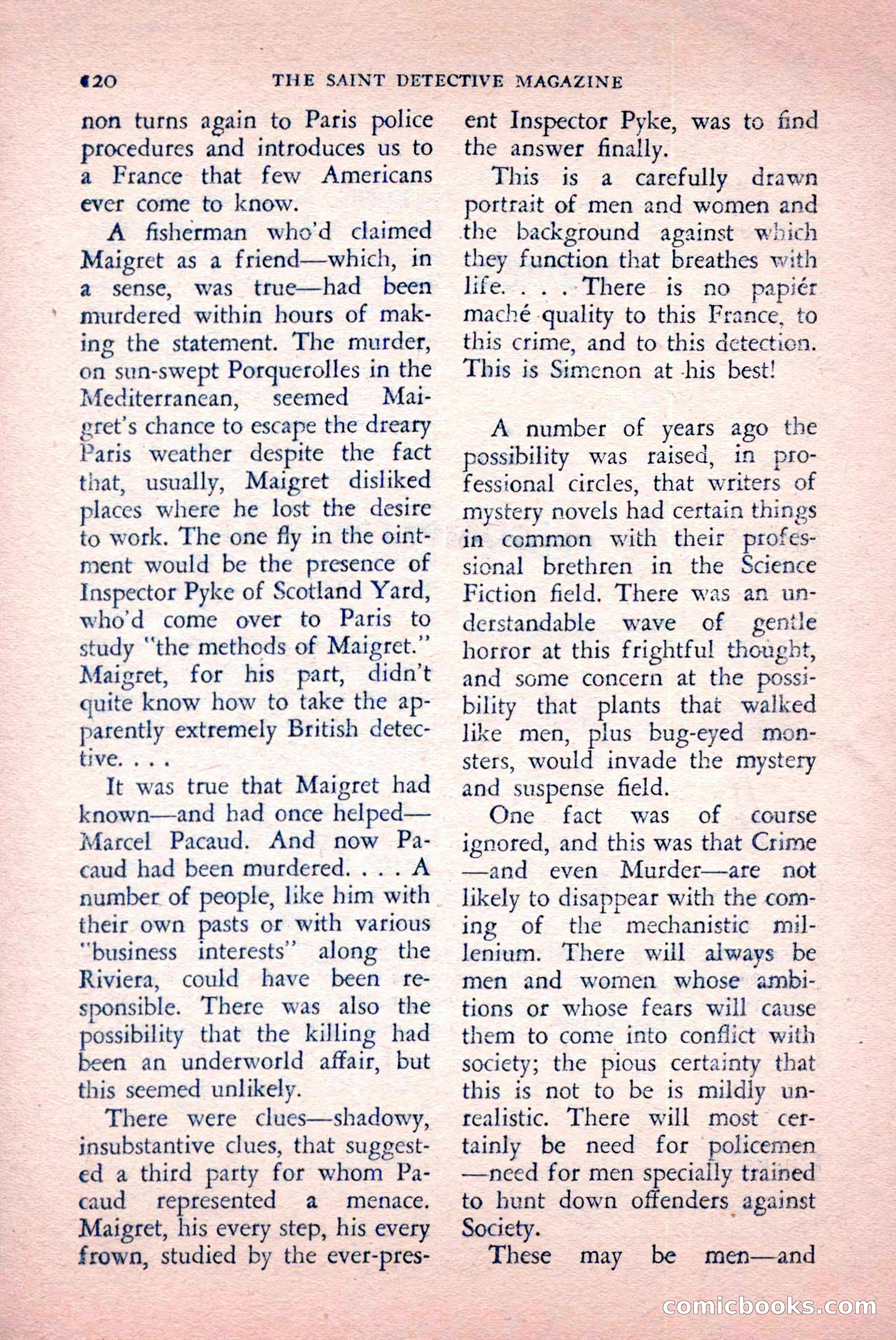 The Saint Detective Magazine, May 1957 — page 122 of 148