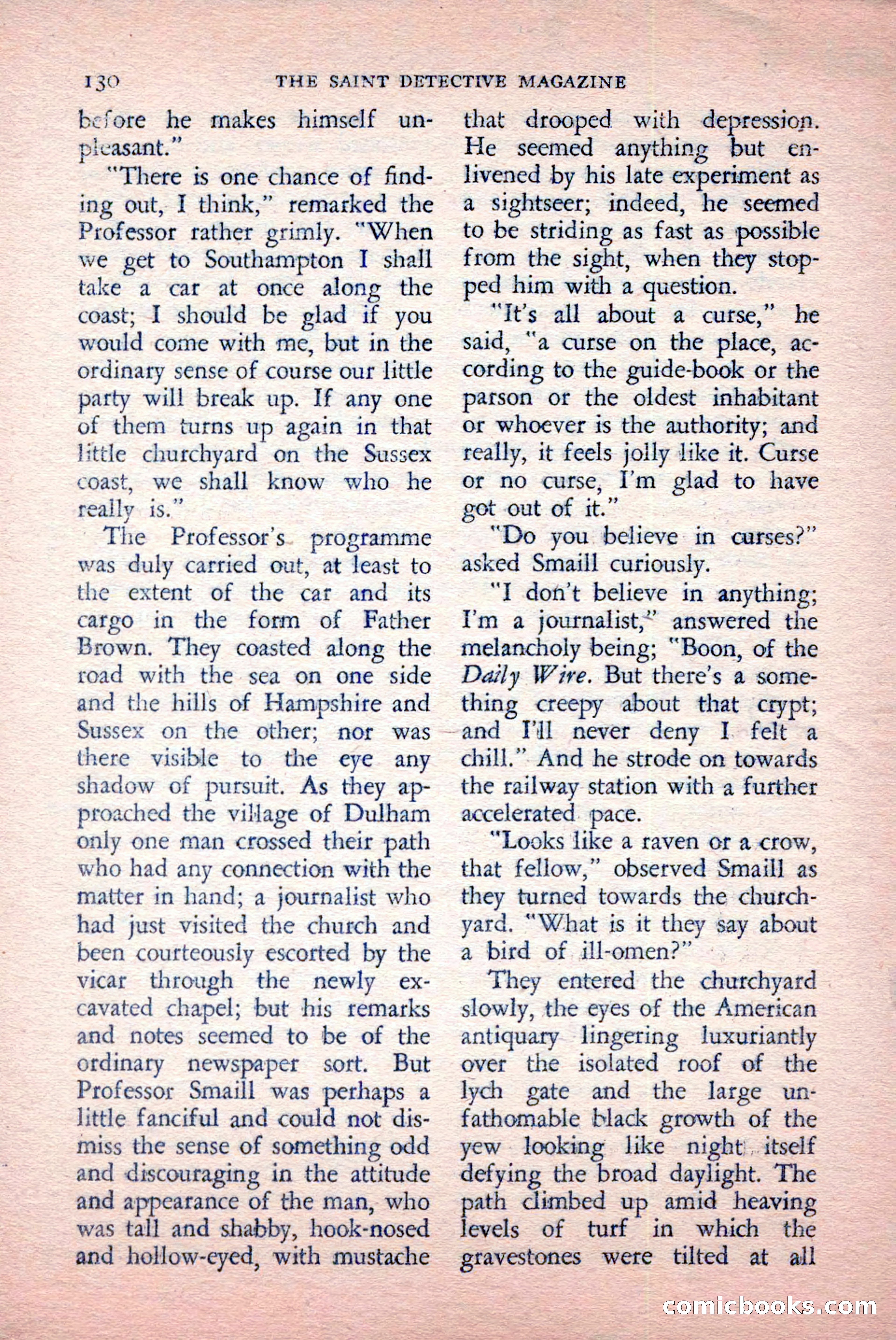The Saint Detective Magazine, May 1957 — page 132 of 148