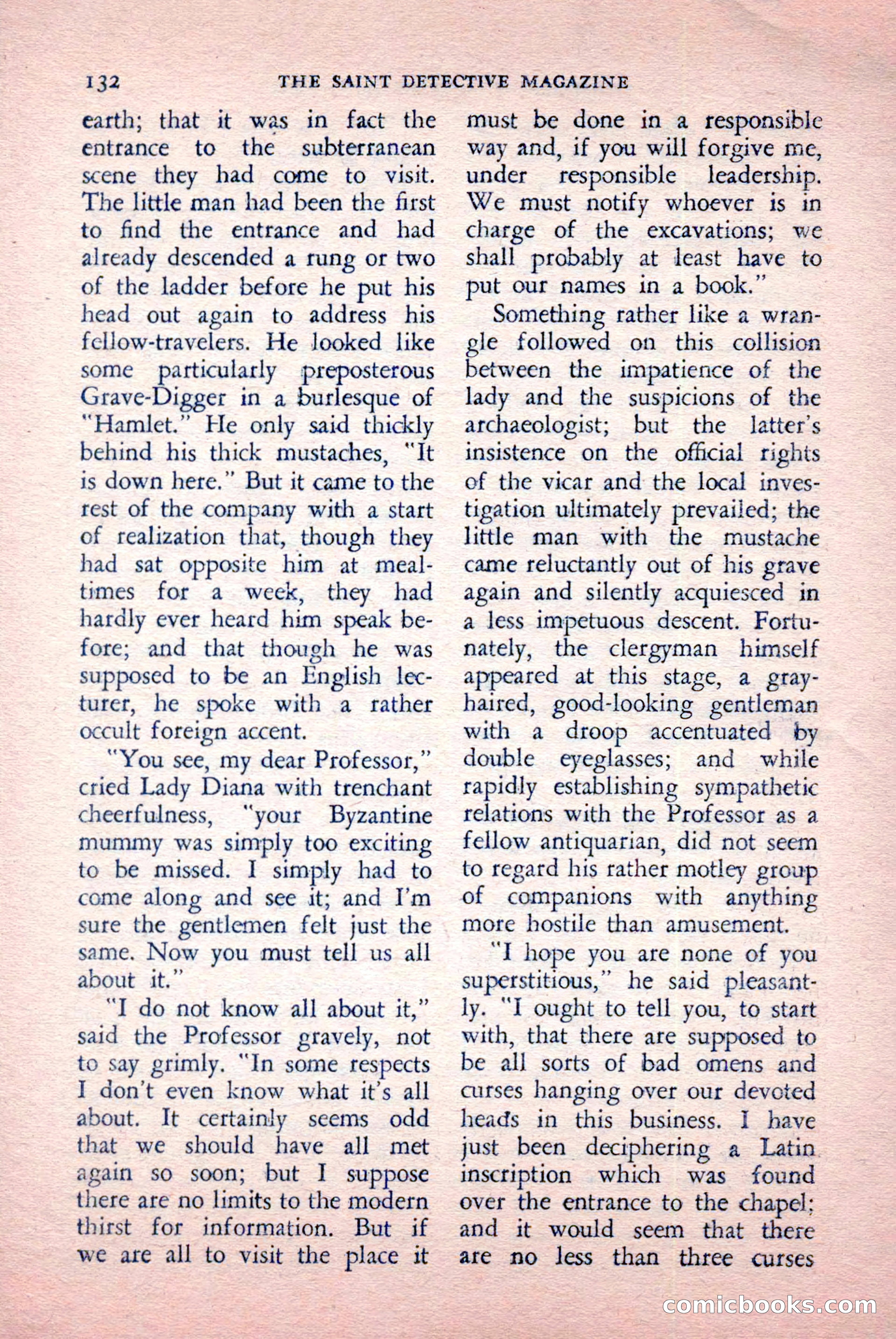 The Saint Detective Magazine, May 1957 — page 134 of 148