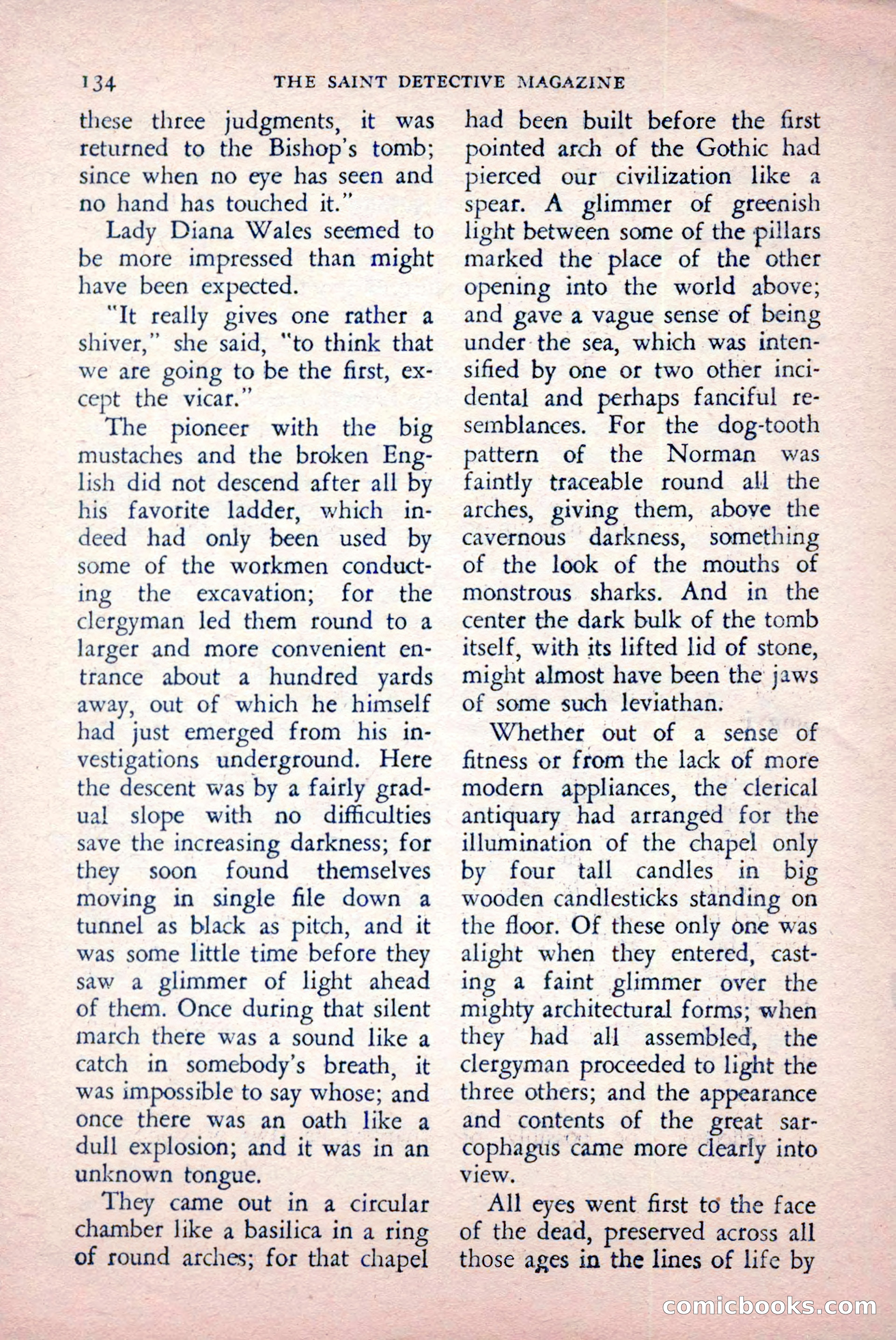 The Saint Detective Magazine, May 1957 — page 136 of 148
