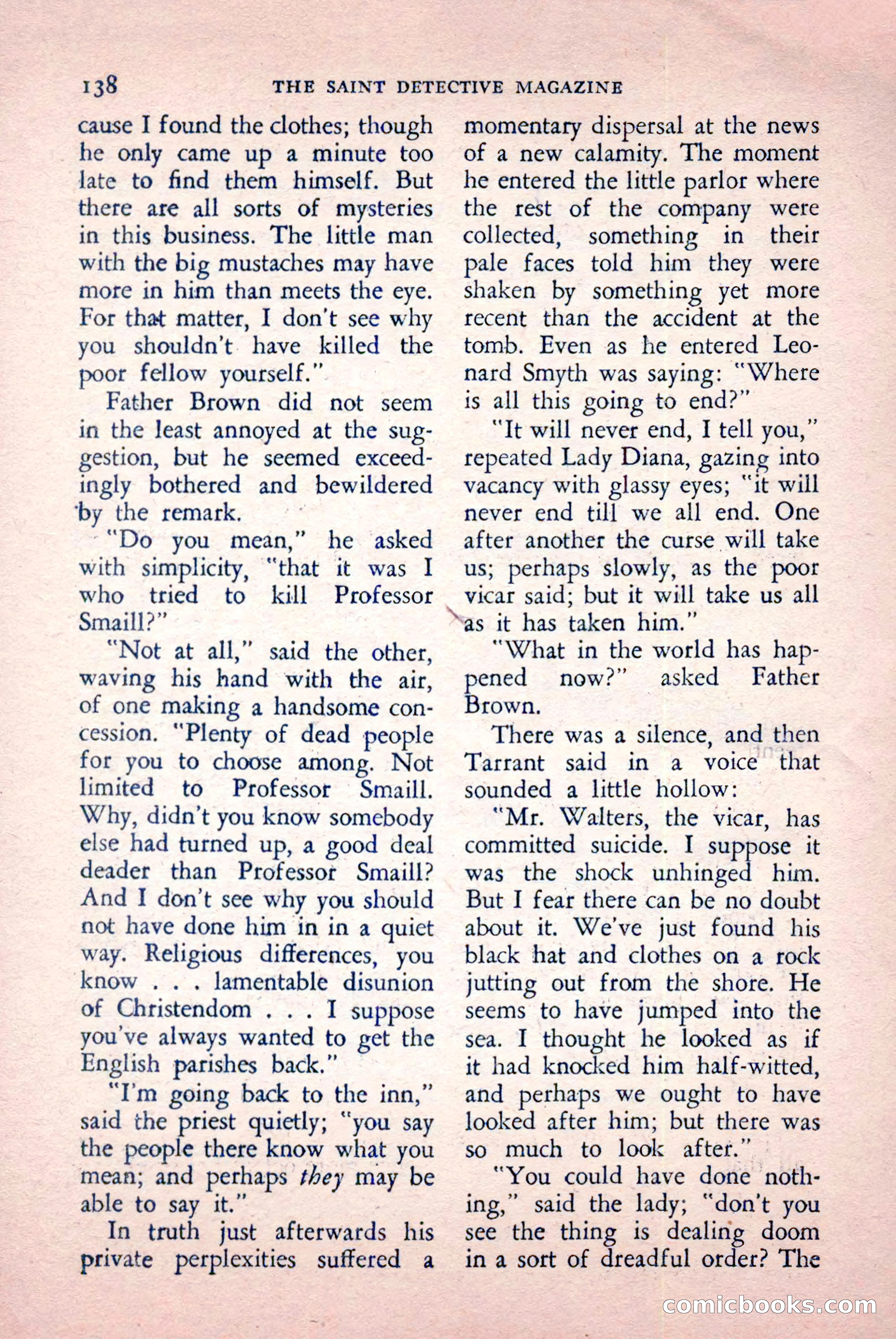 The Saint Detective Magazine, May 1957 — page 140 of 148