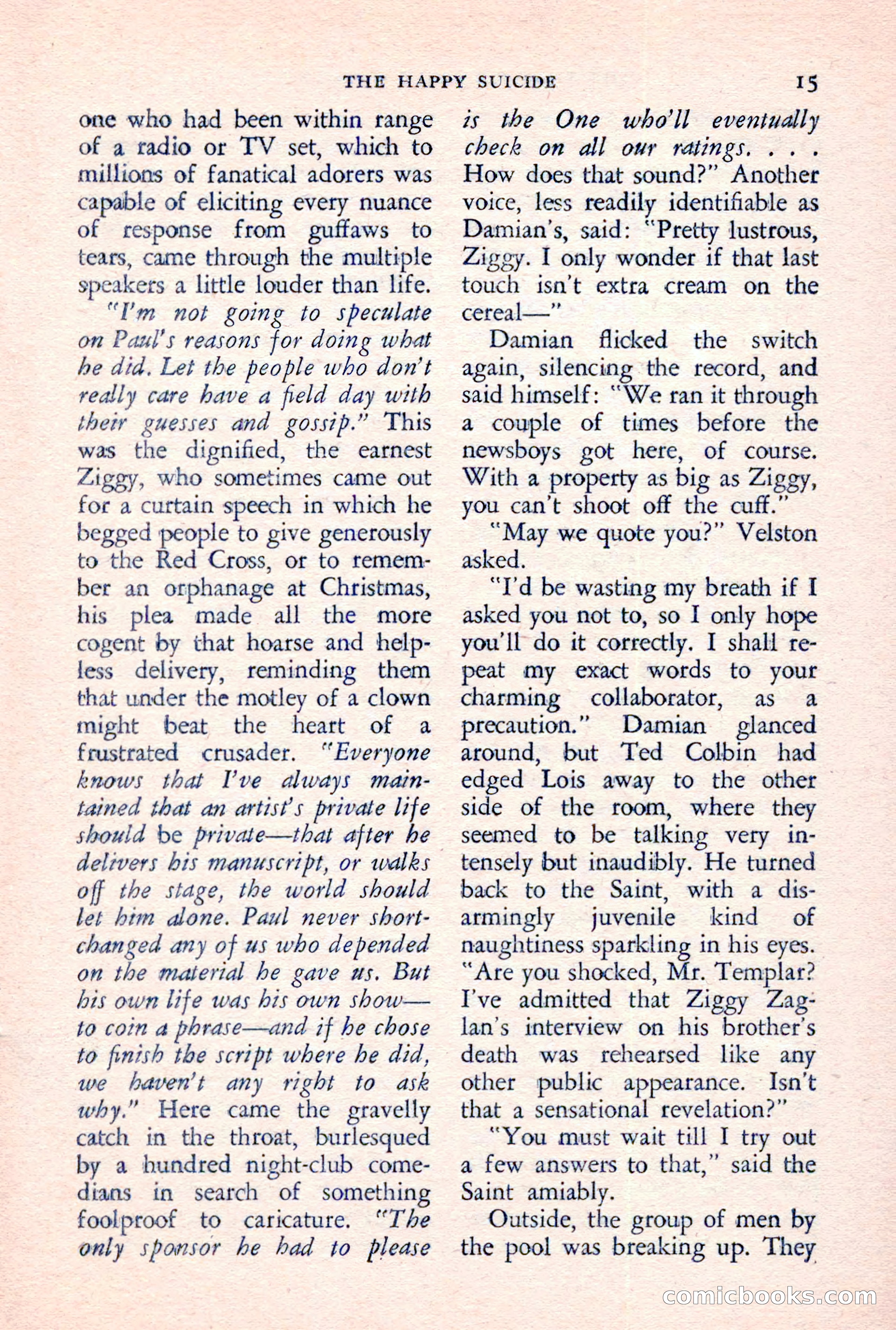 The Saint Detective Magazine, June 1957 — page 17 of 132