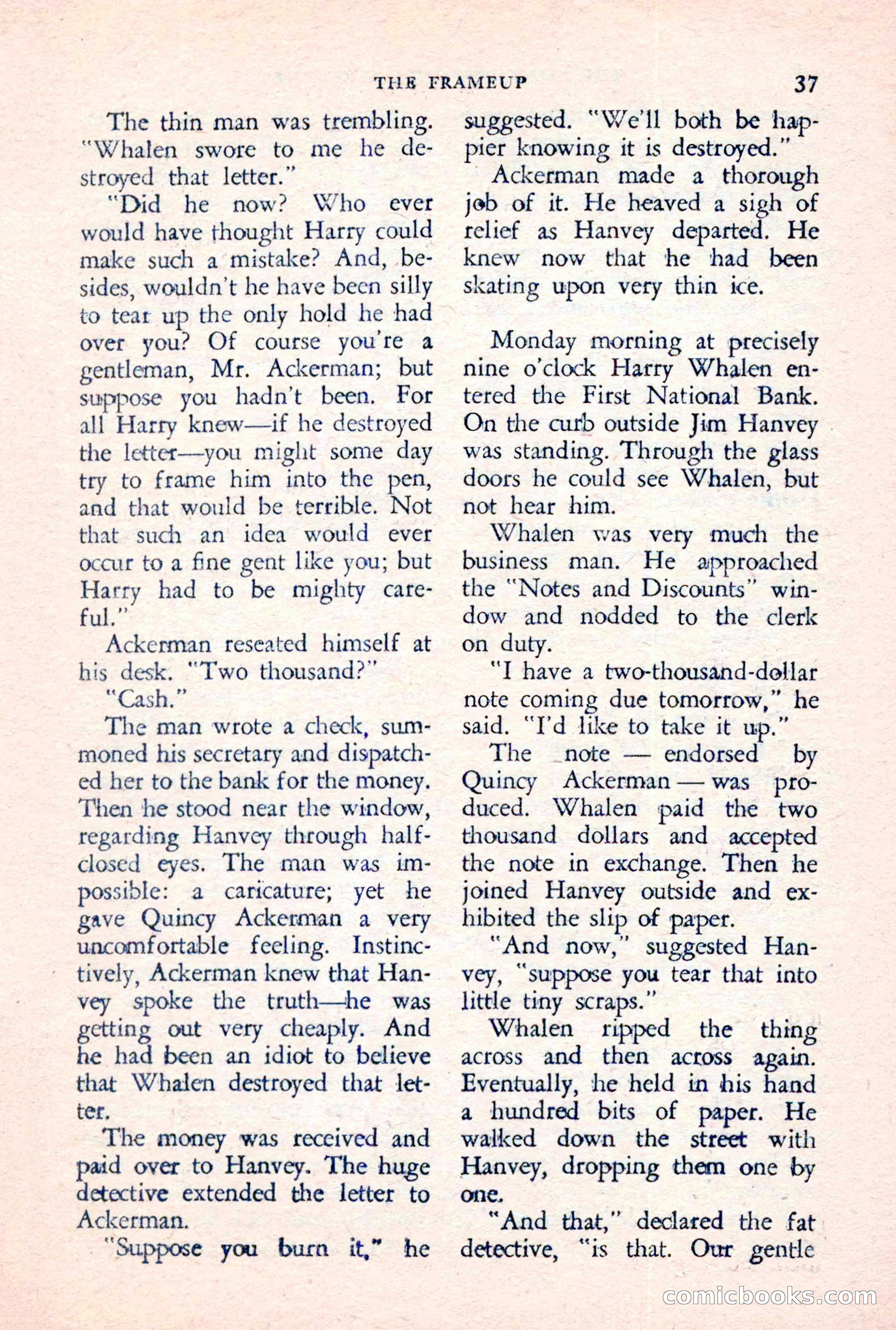 The Saint Detective Magazine, June 1957 — page 39 of 132