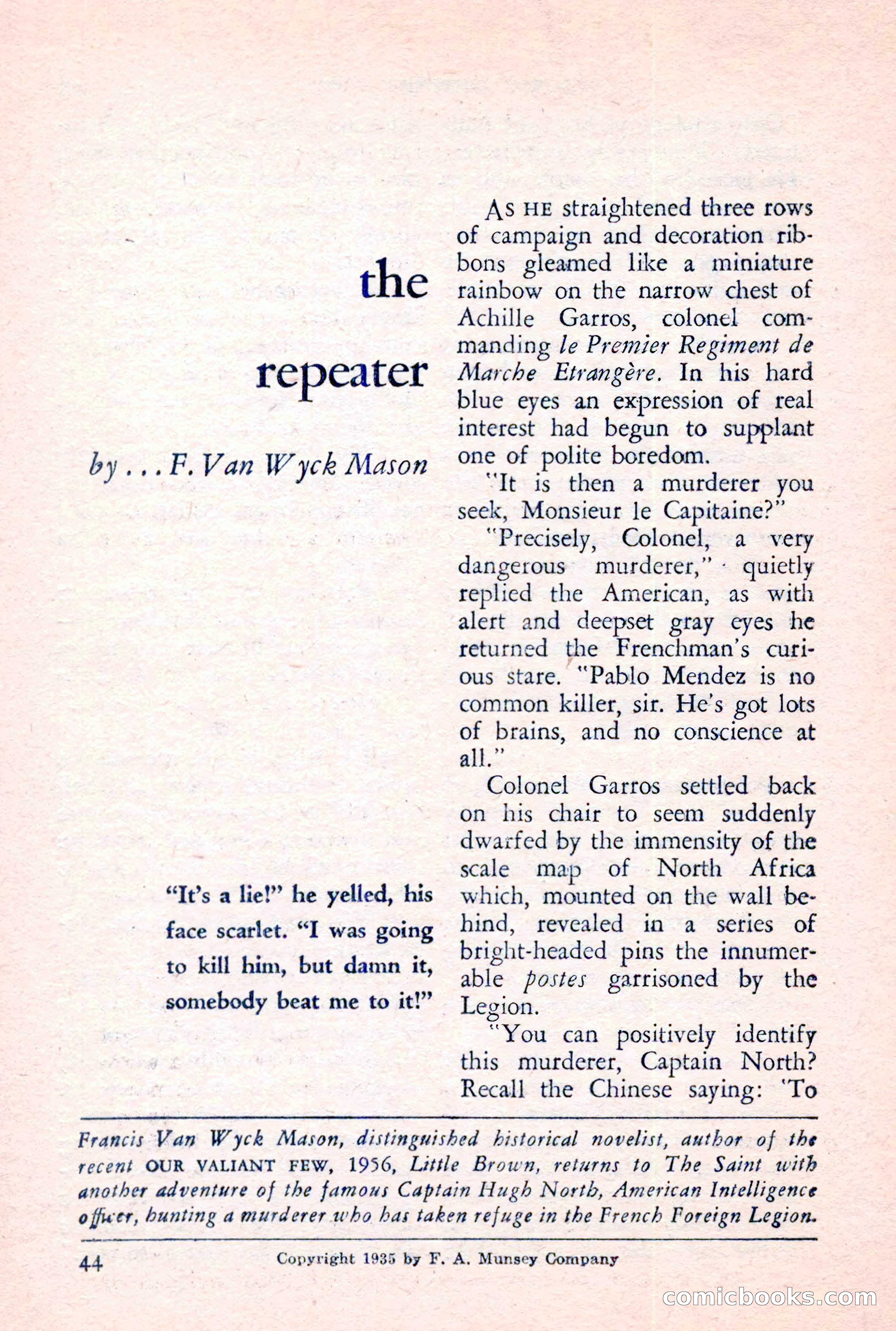 The Saint Detective Magazine, June 1957 — page 46 of 132