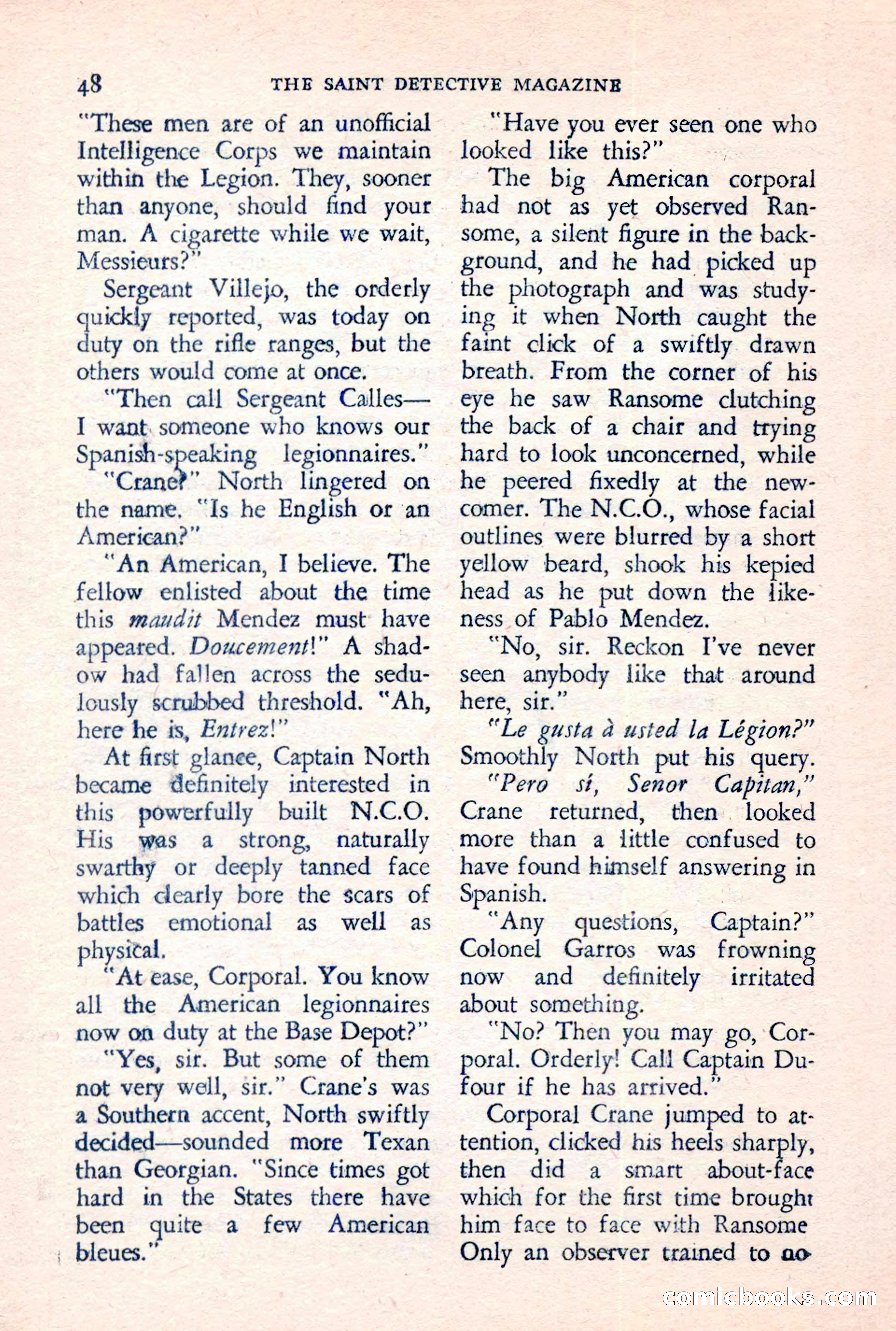 The Saint Detective Magazine, June 1957 — page 50 of 132