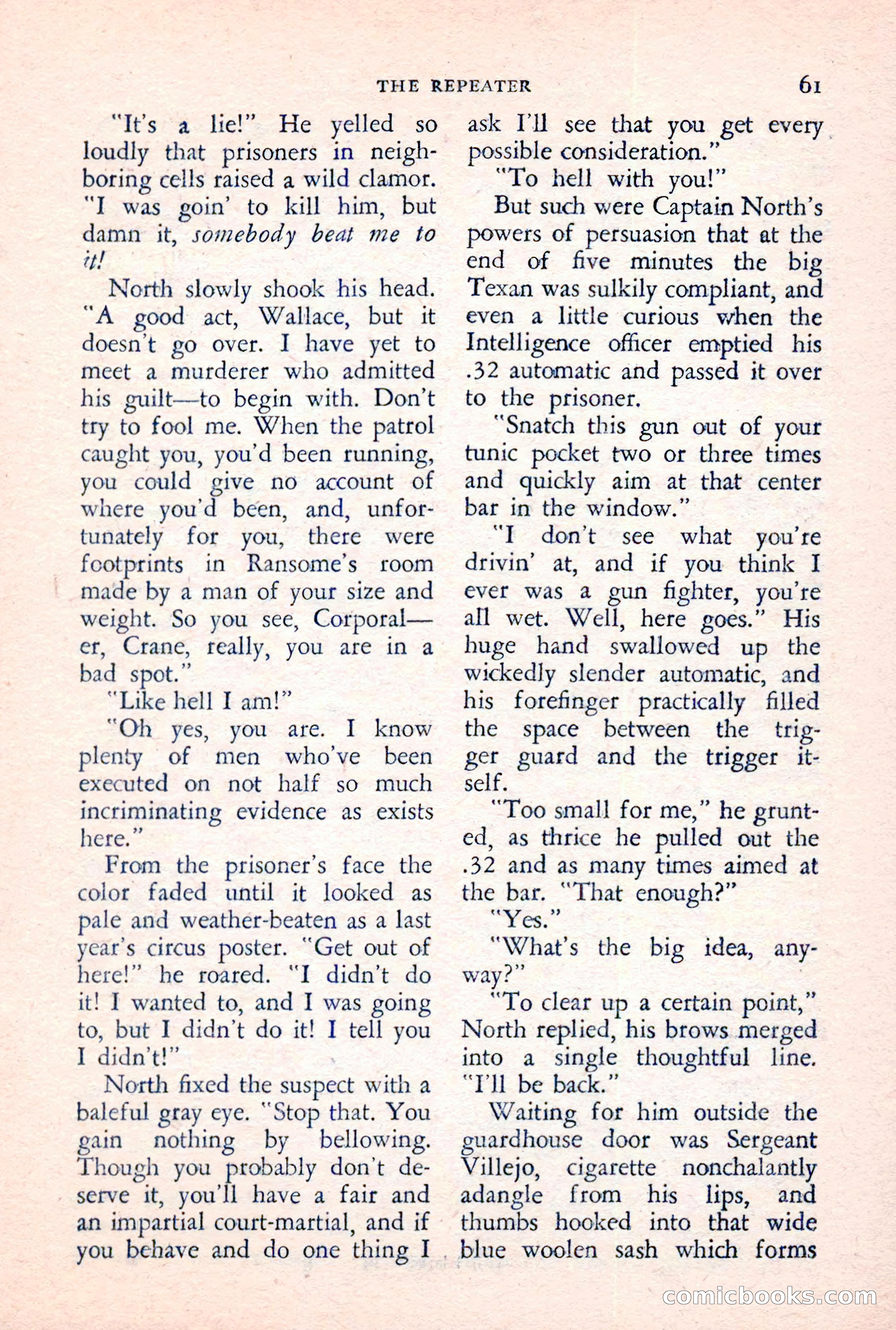 The Saint Detective Magazine, June 1957 — page 63 of 132