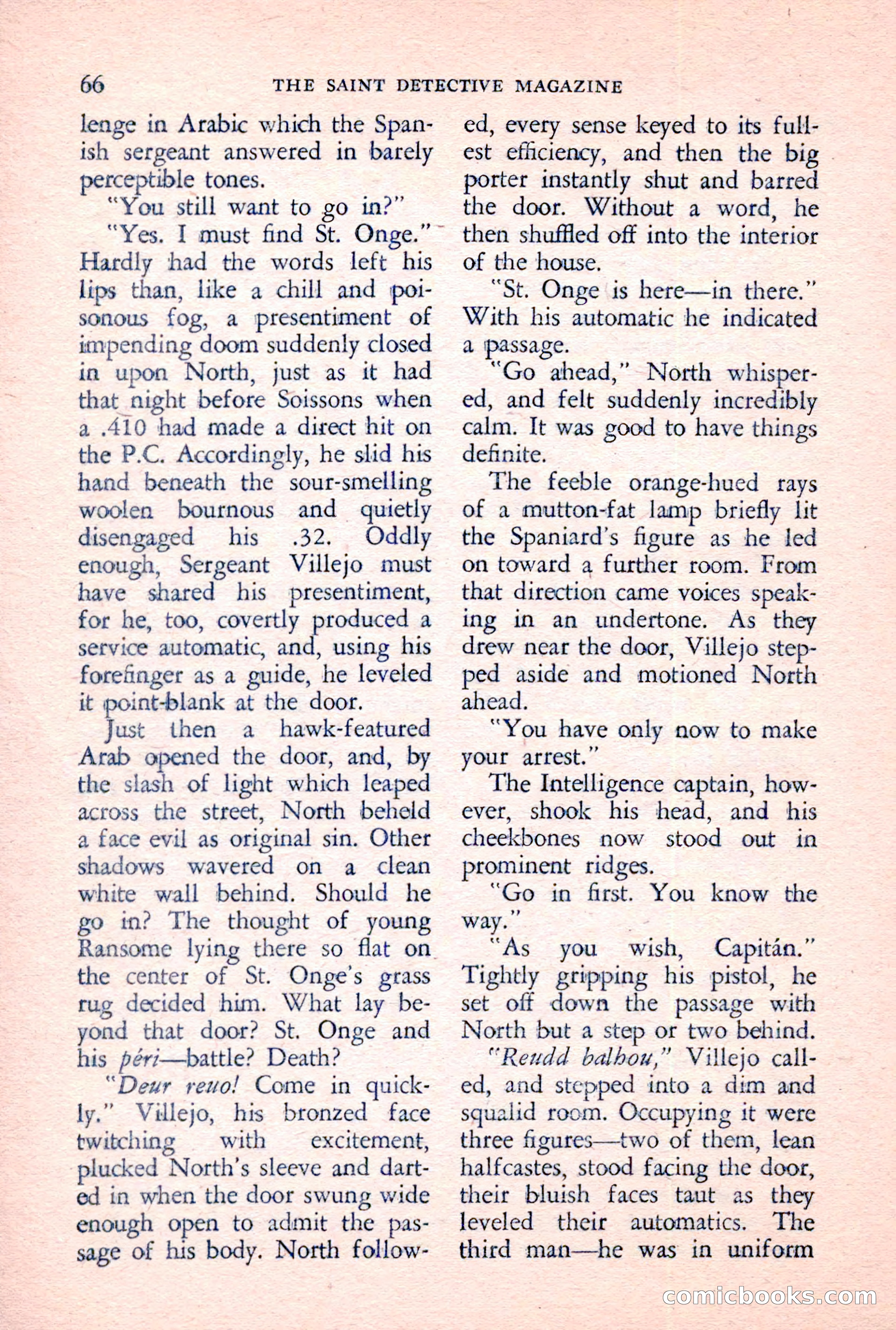 The Saint Detective Magazine, June 1957 — page 68 of 132