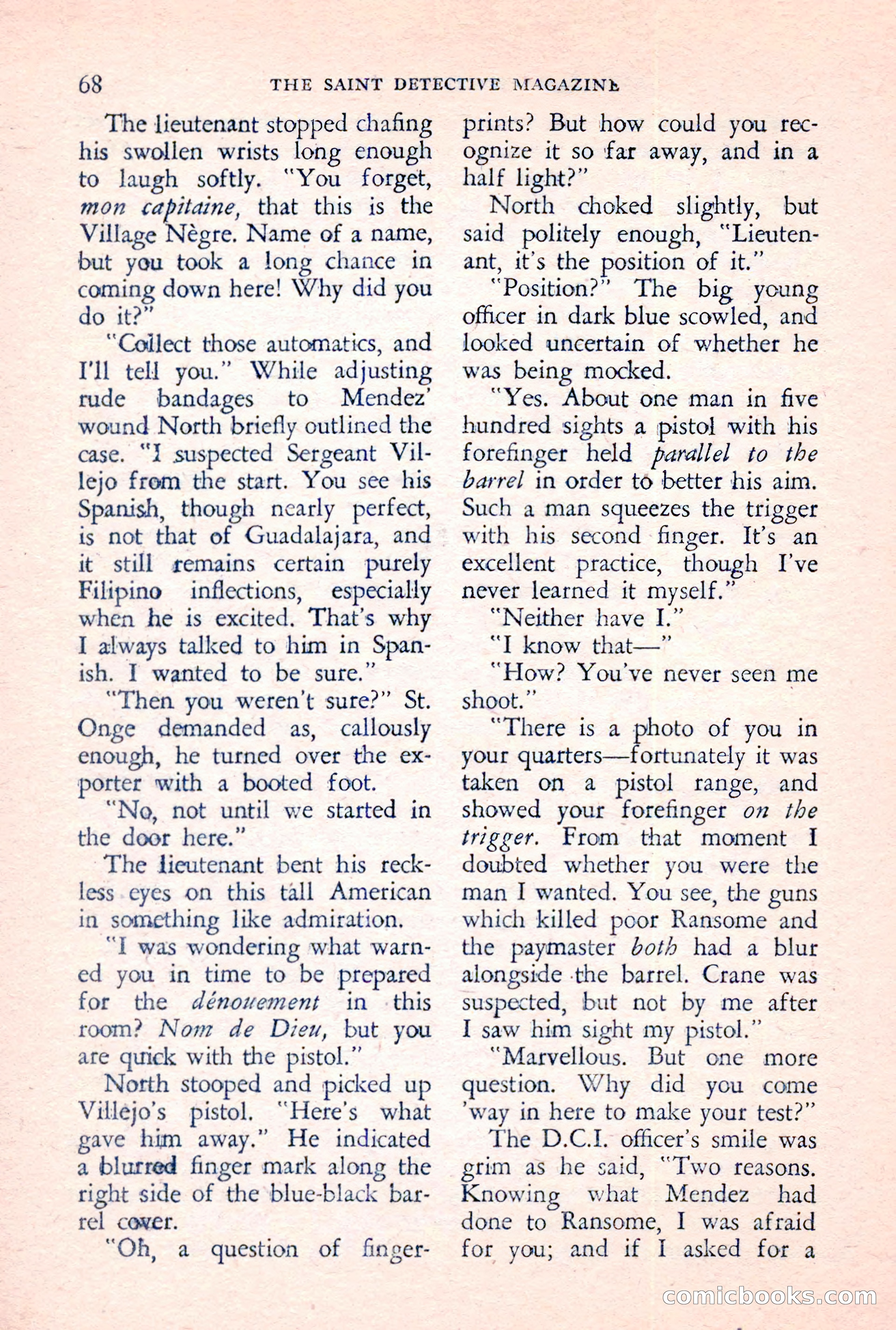 The Saint Detective Magazine, June 1957 — page 70 of 132