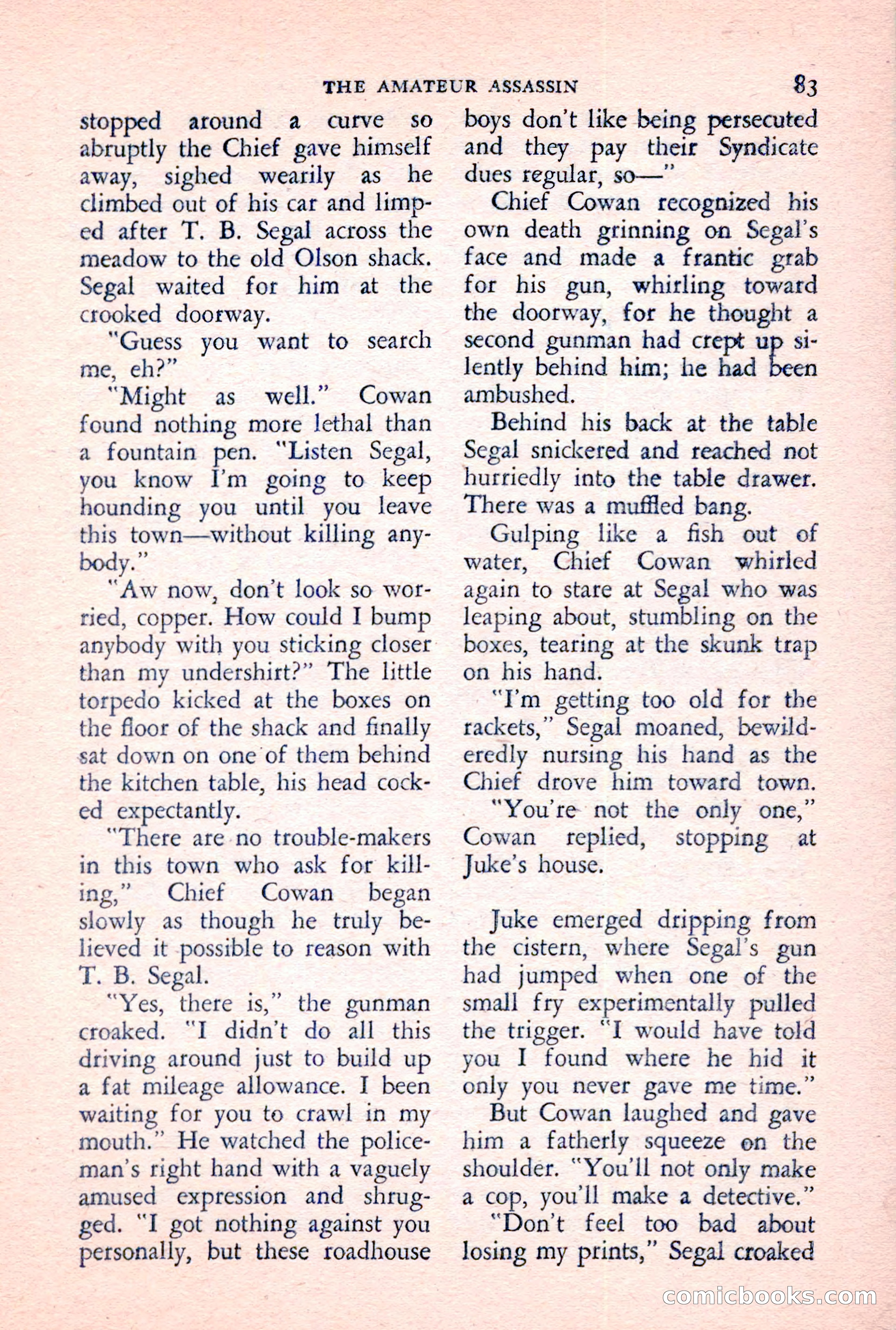 The Saint Detective Magazine, June 1957 — page 85 of 132