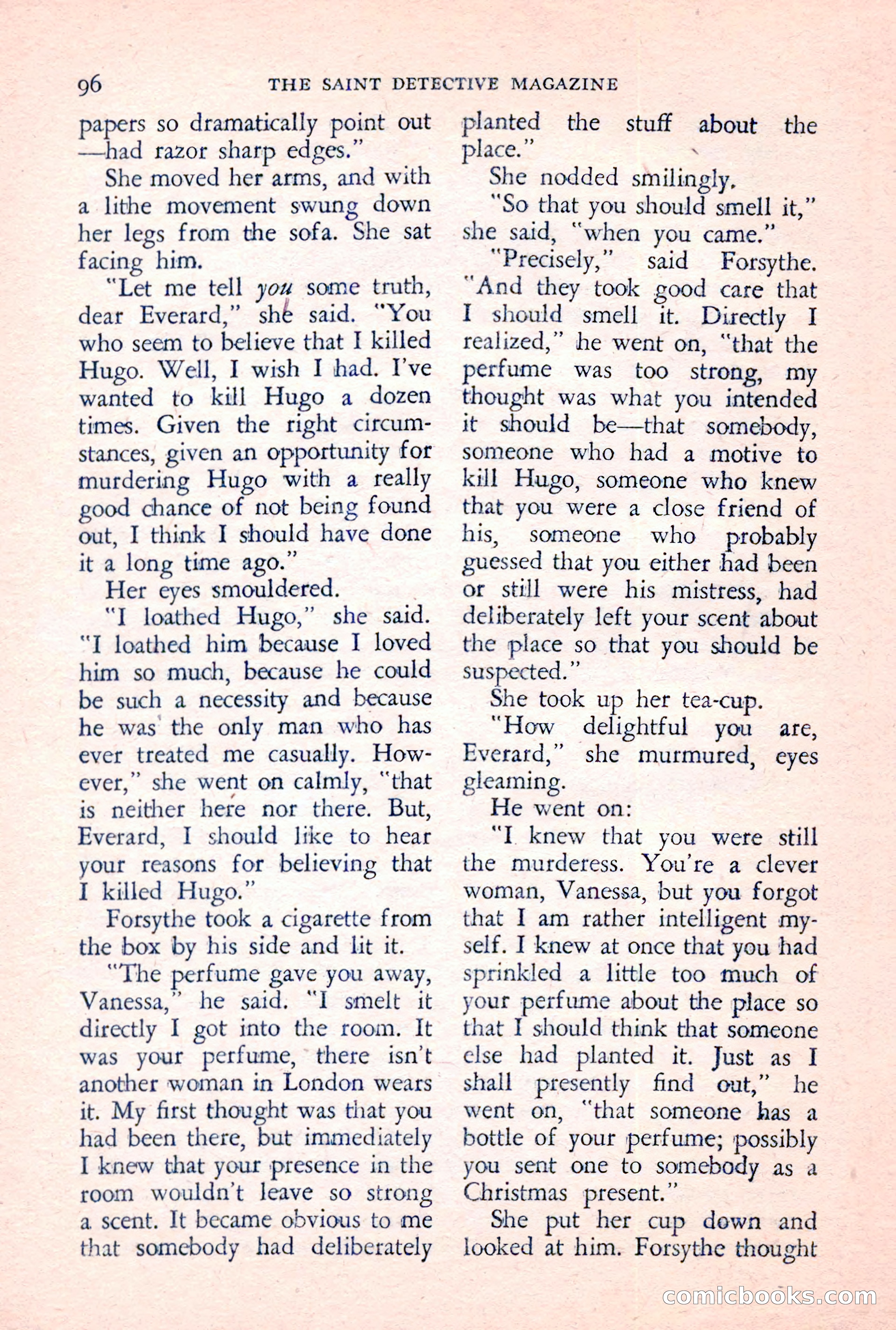 The Saint Detective Magazine, June 1957 — page 98 of 132