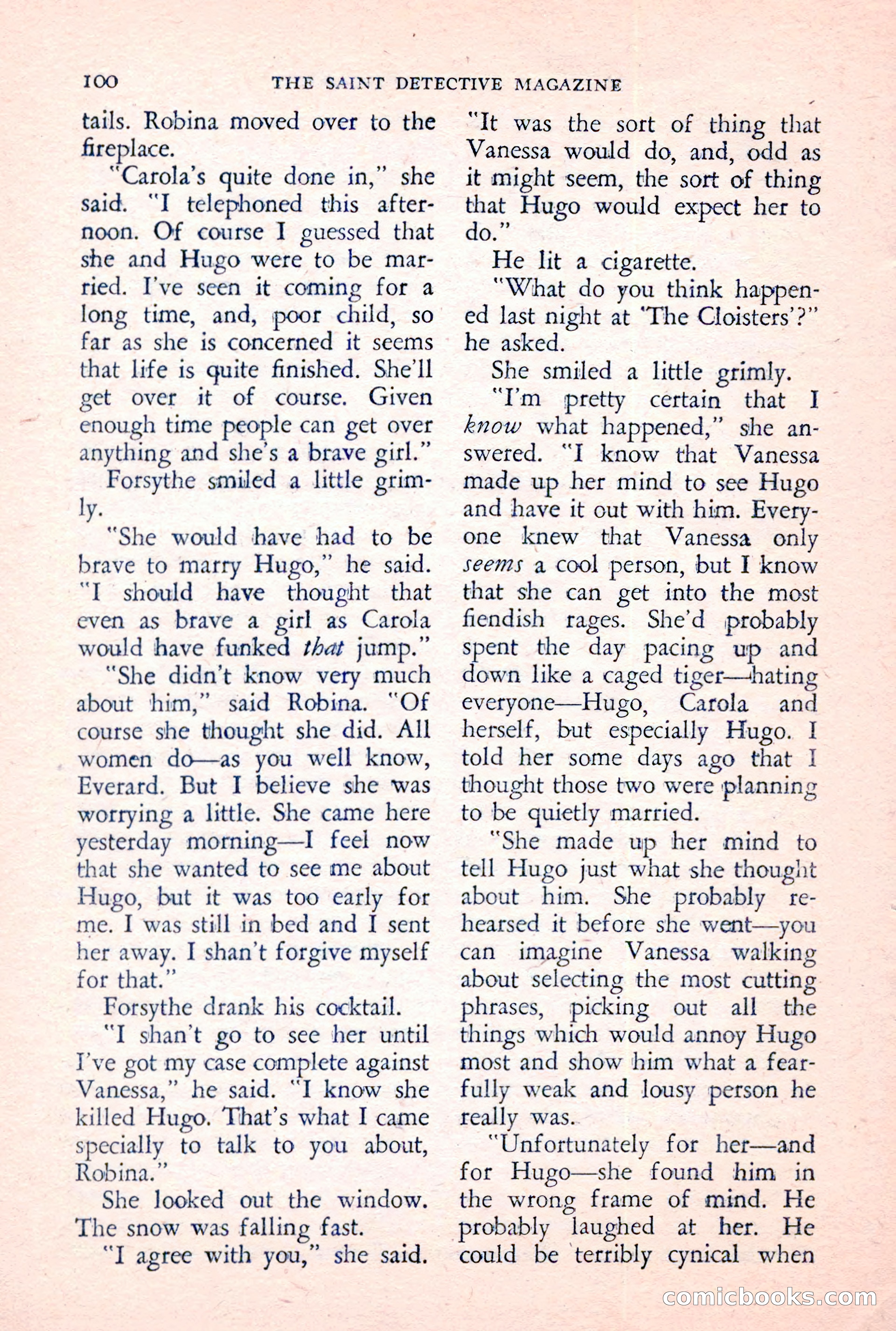 The Saint Detective Magazine, June 1957 — page 102 of 132