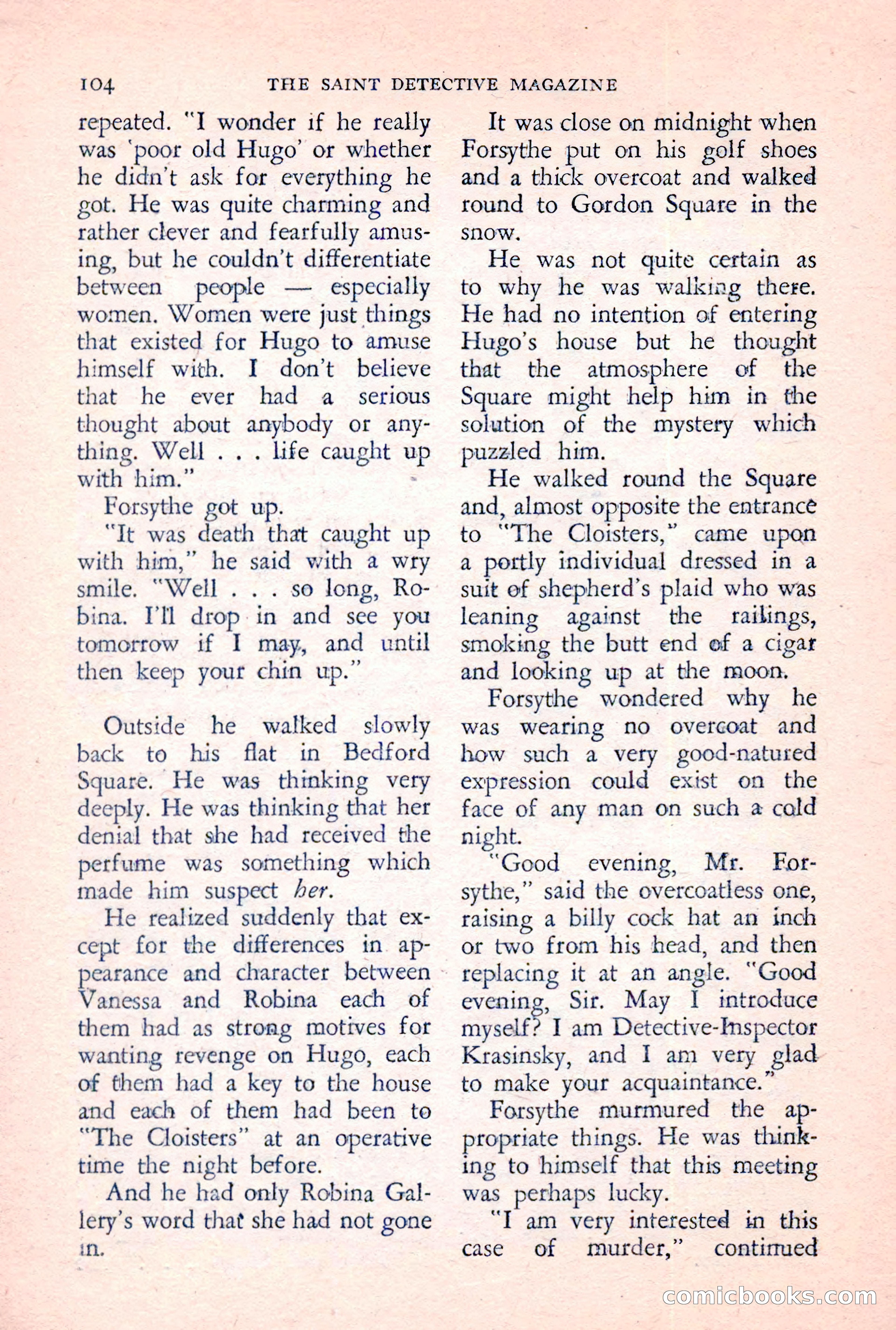 The Saint Detective Magazine, June 1957 — page 106 of 132
