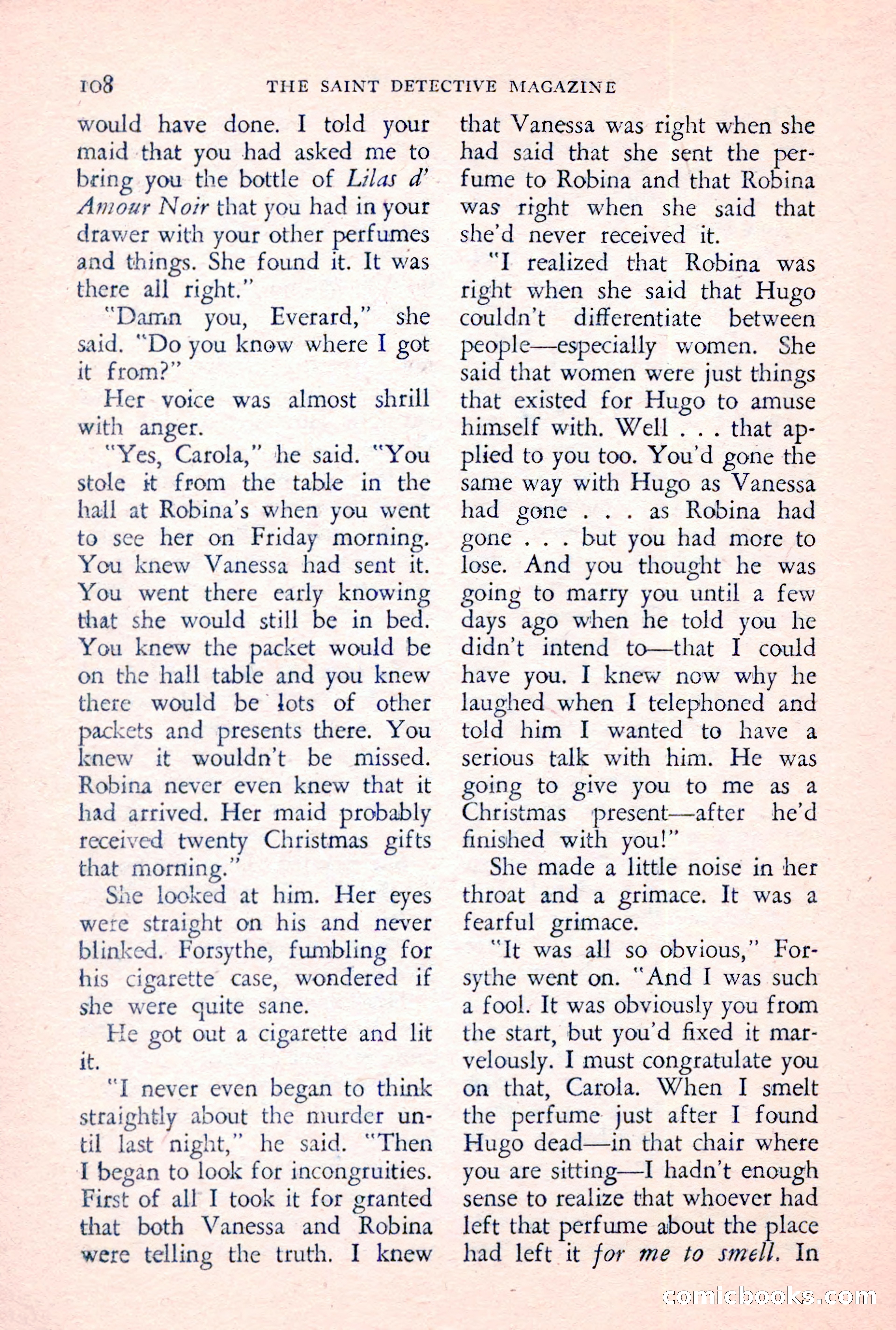 The Saint Detective Magazine, June 1957 — page 110 of 132