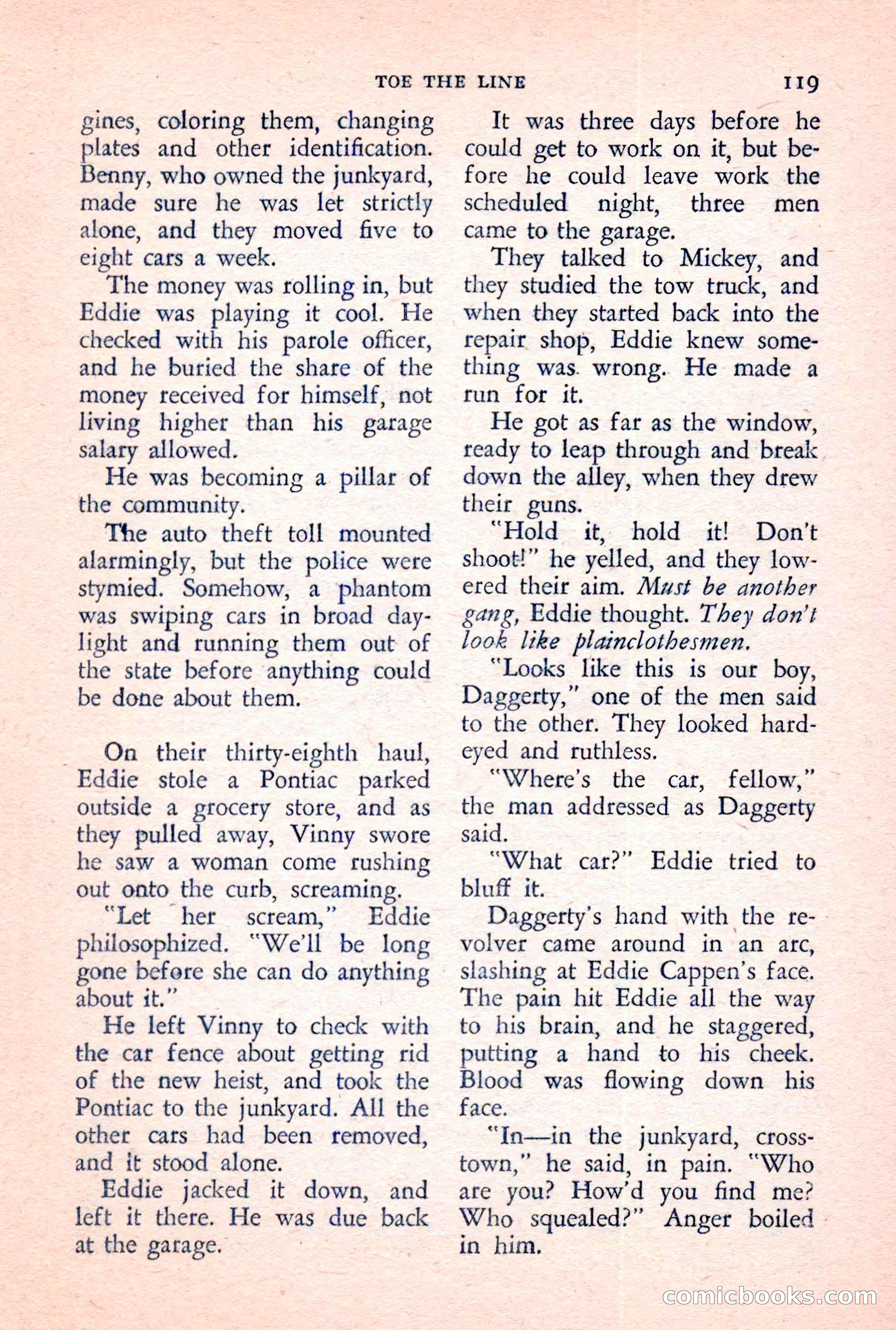 The Saint Detective Magazine, June 1957 — page 121 of 132