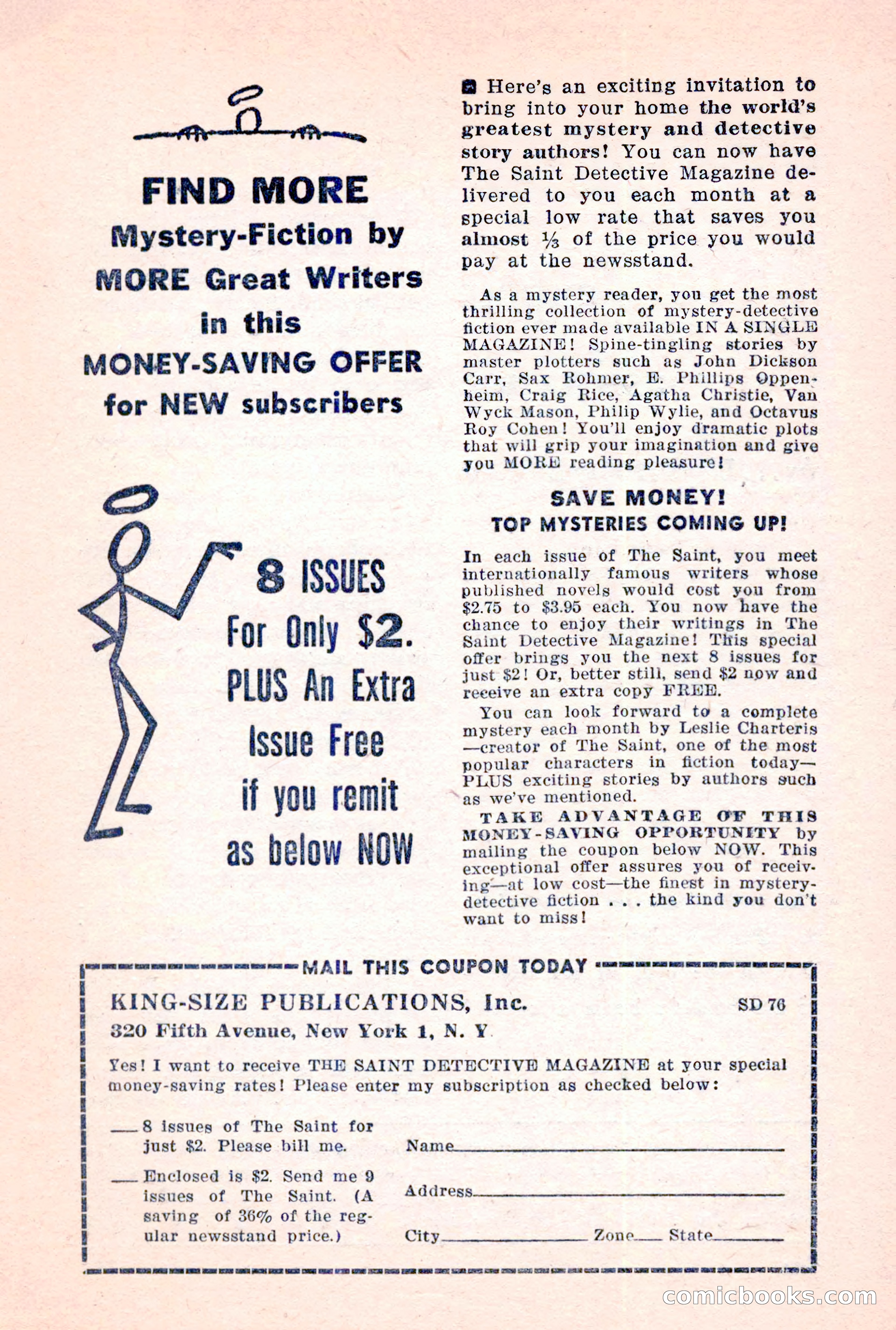 The Saint Detective Magazine, June 1957 — page 123 of 132