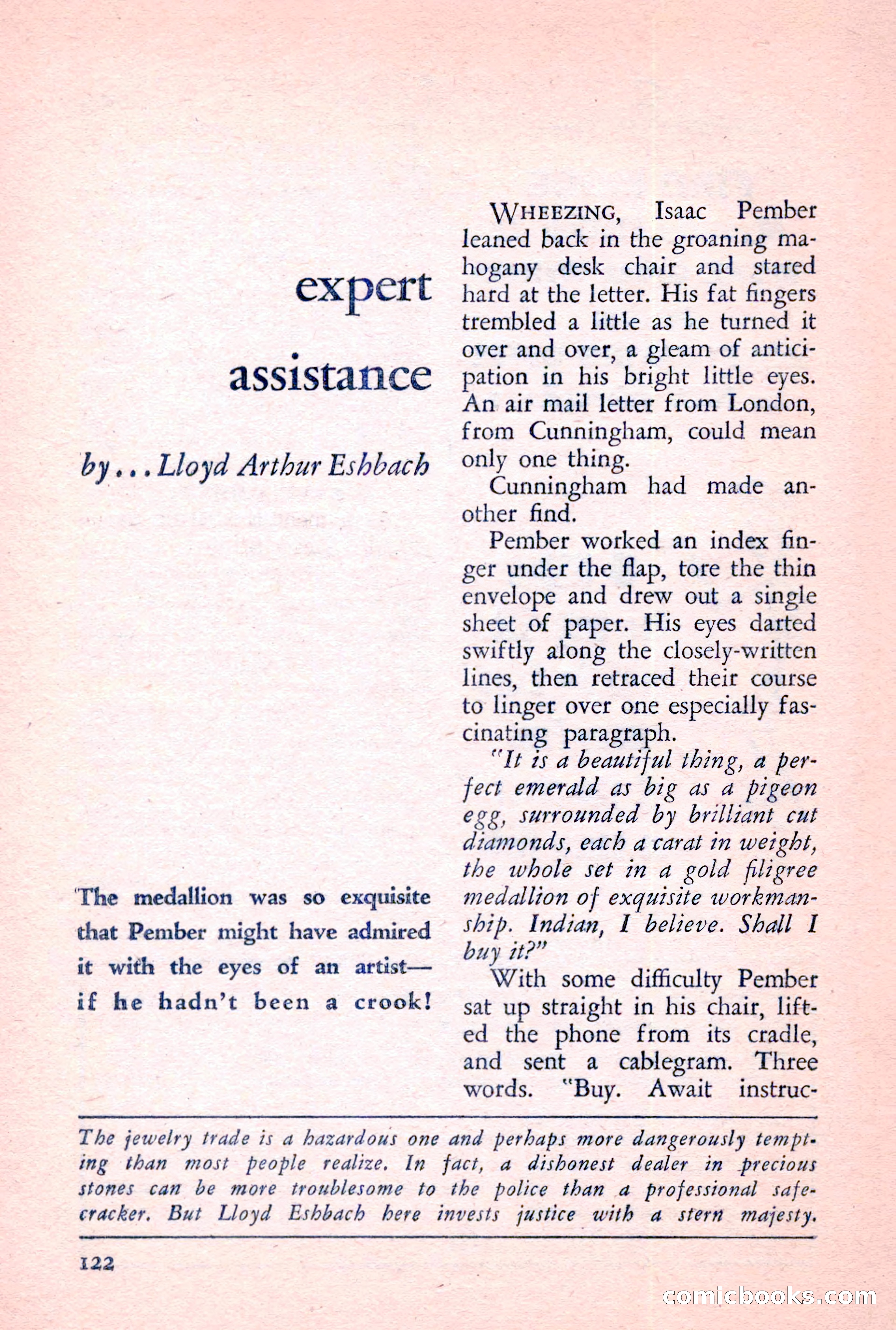 The Saint Detective Magazine, June 1957 — page 124 of 132