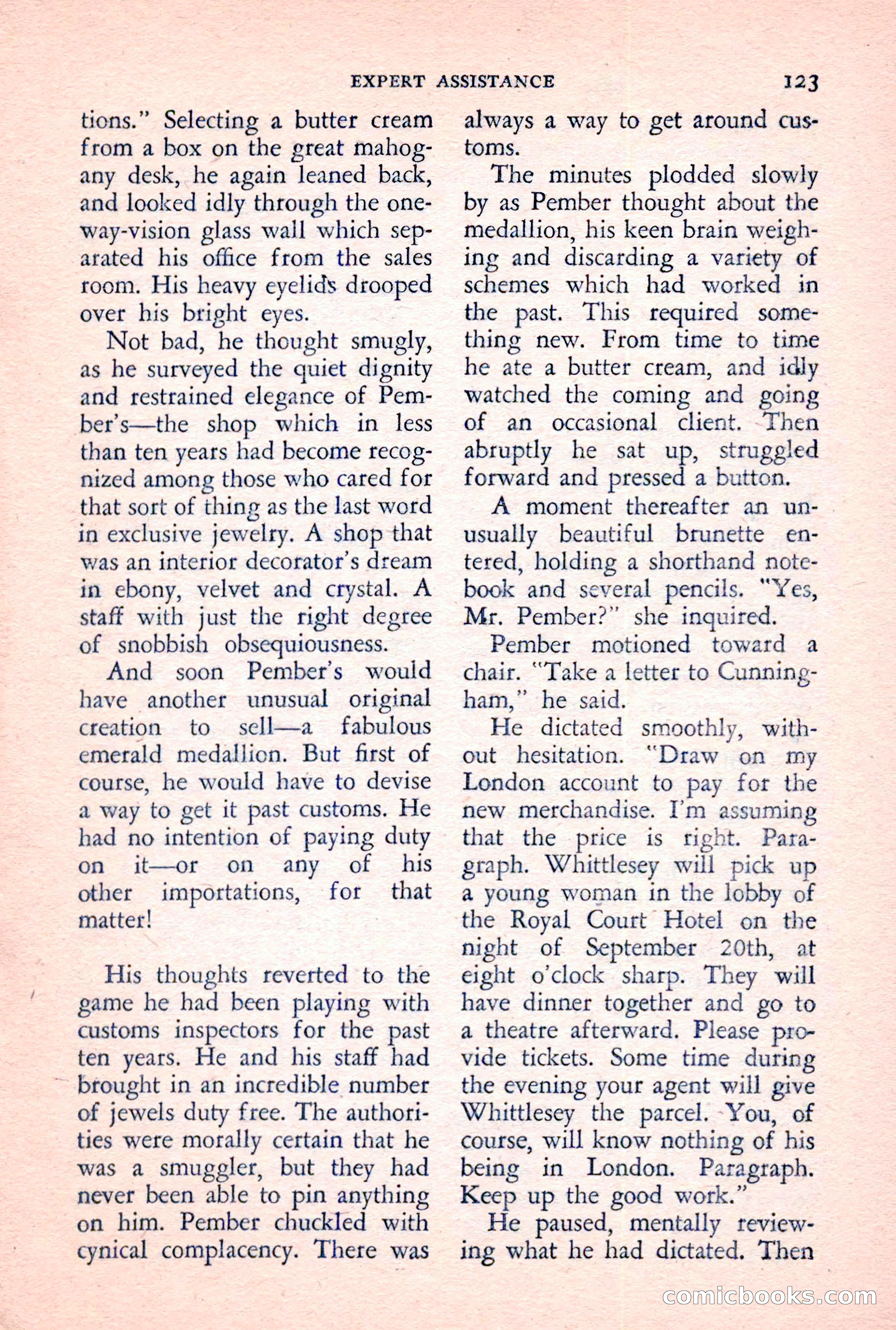 The Saint Detective Magazine, June 1957 — page 125 of 132