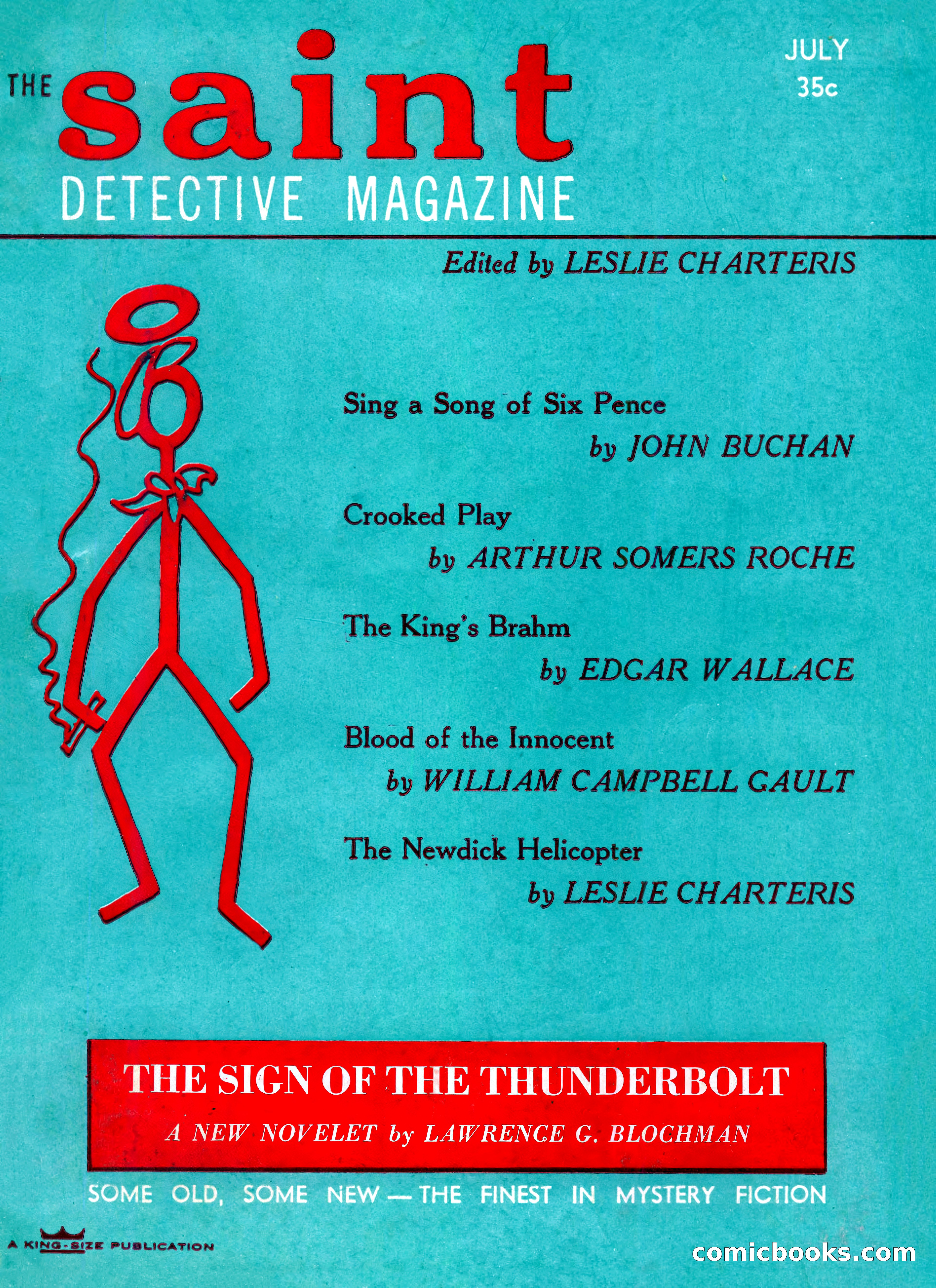 The Saint Detective Magazine, July 1957