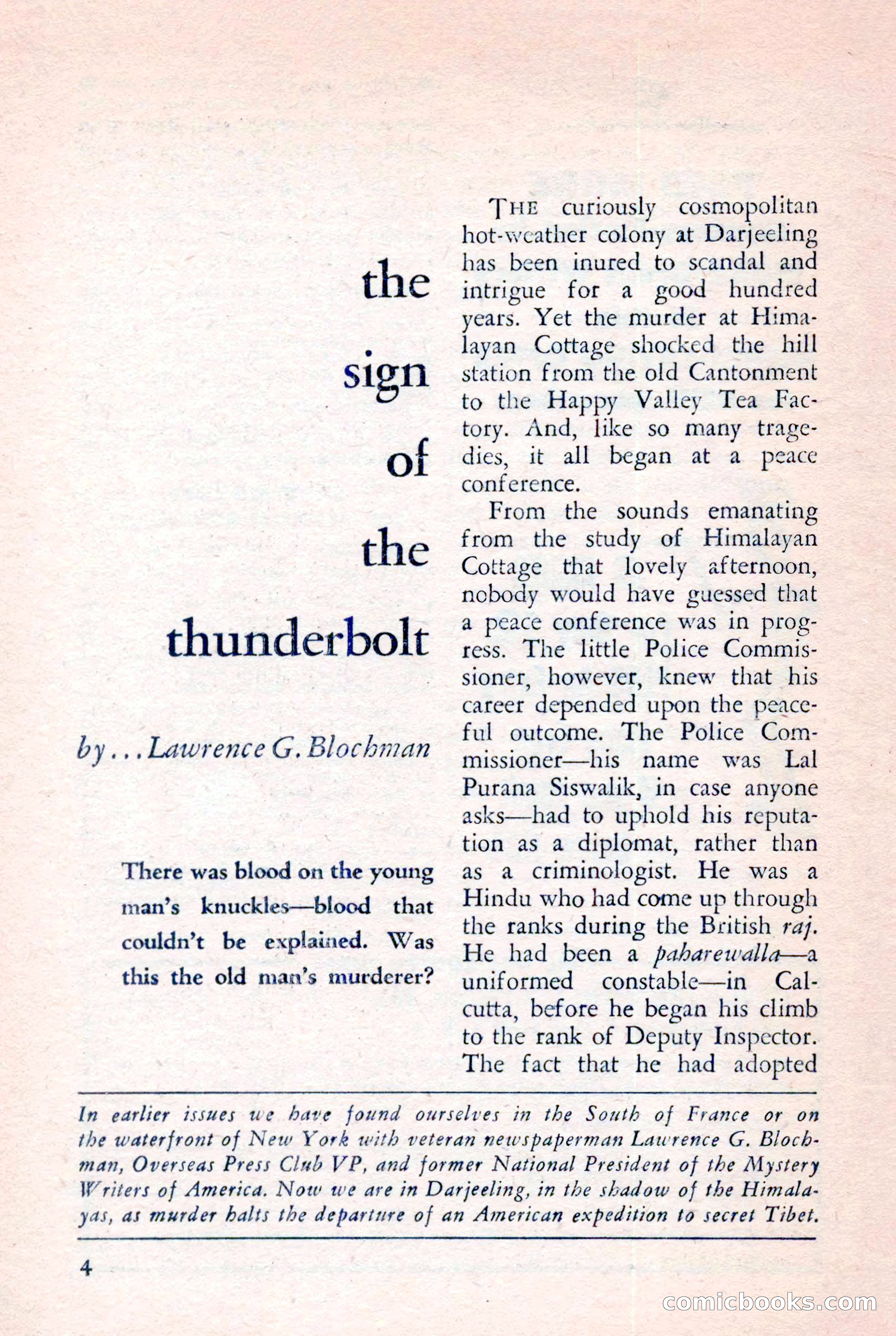 The Saint Detective Magazine, July 1957 — page 6 of 132