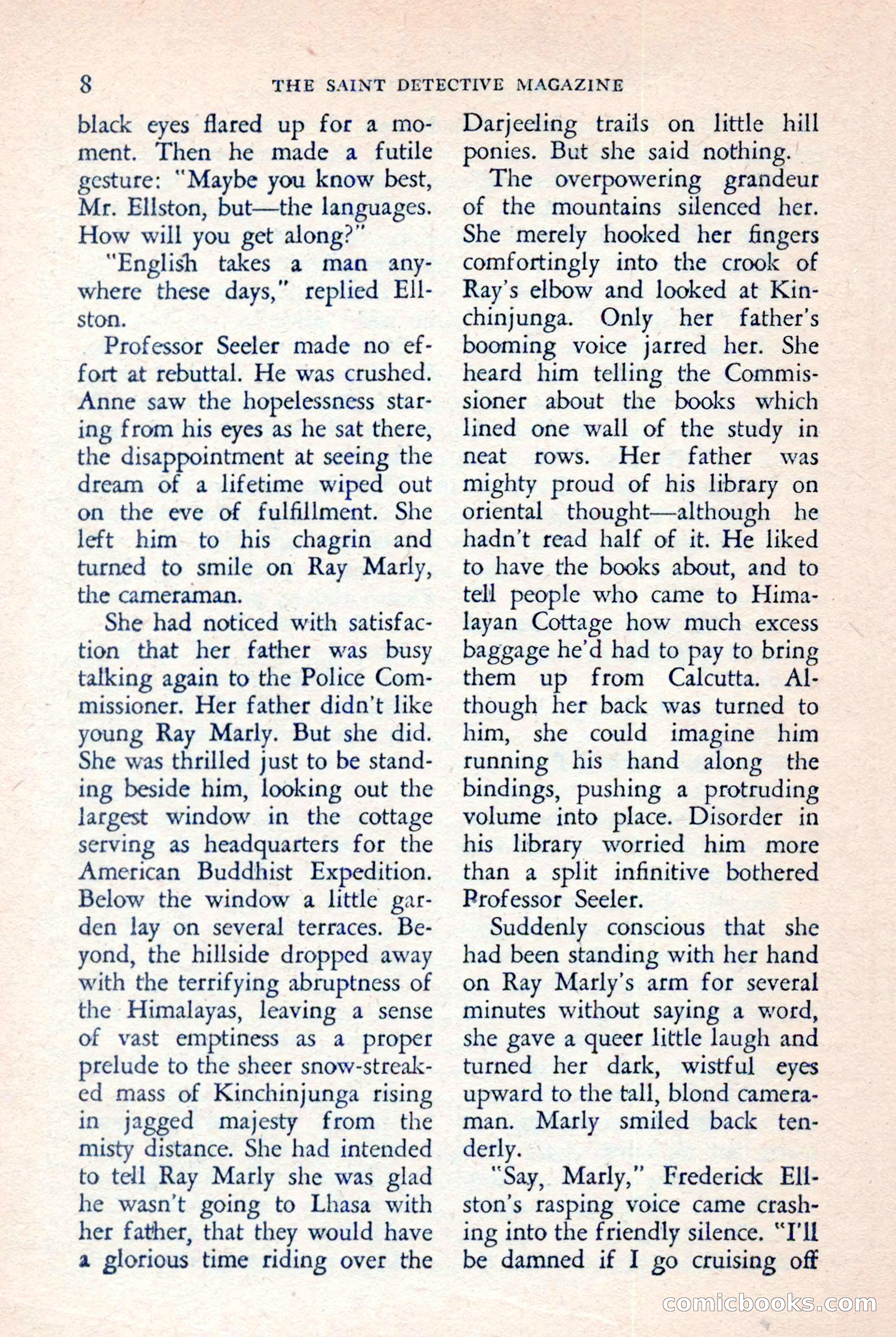 The Saint Detective Magazine, July 1957 — page 10 of 132