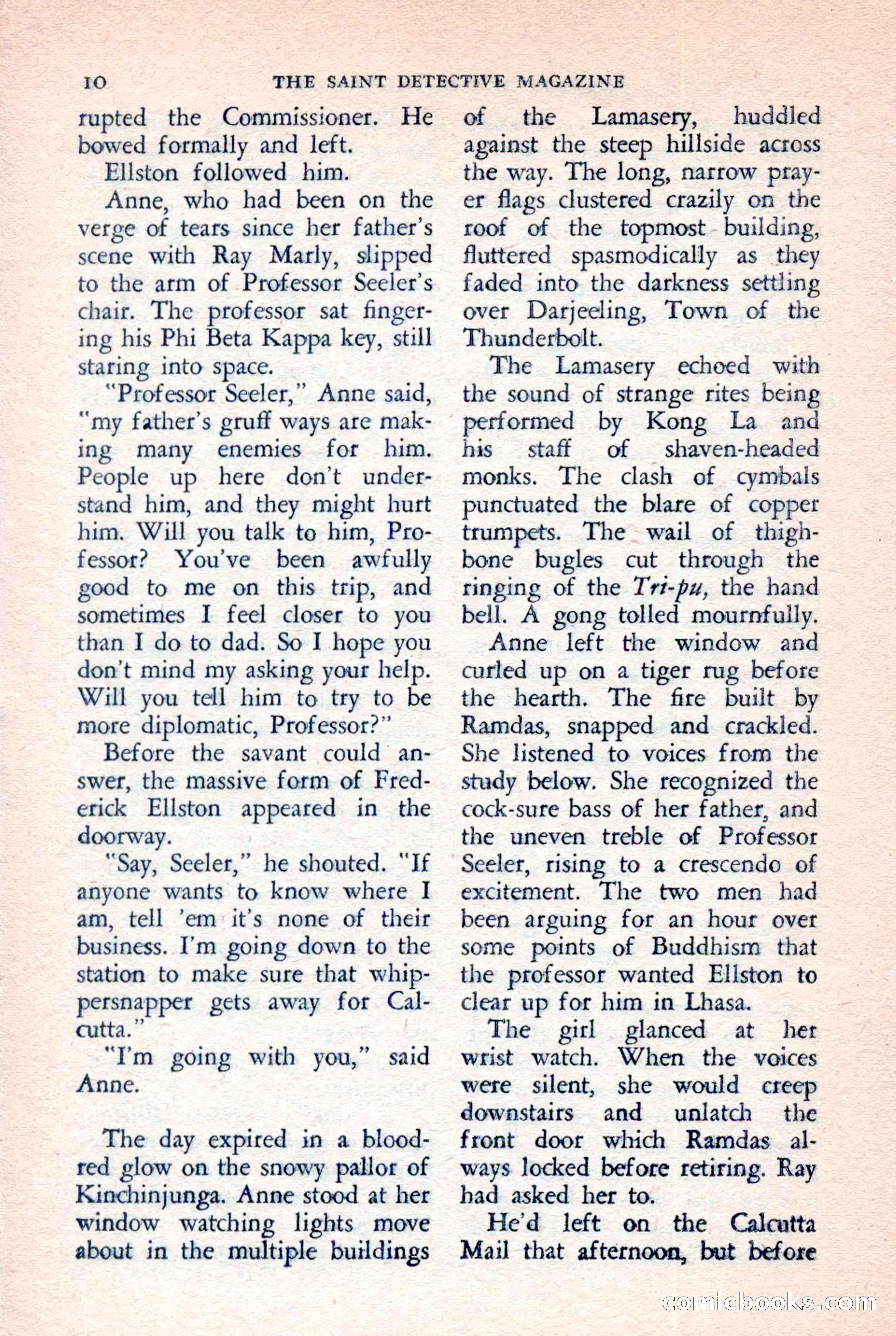 The Saint Detective Magazine, July 1957 — page 12 of 132