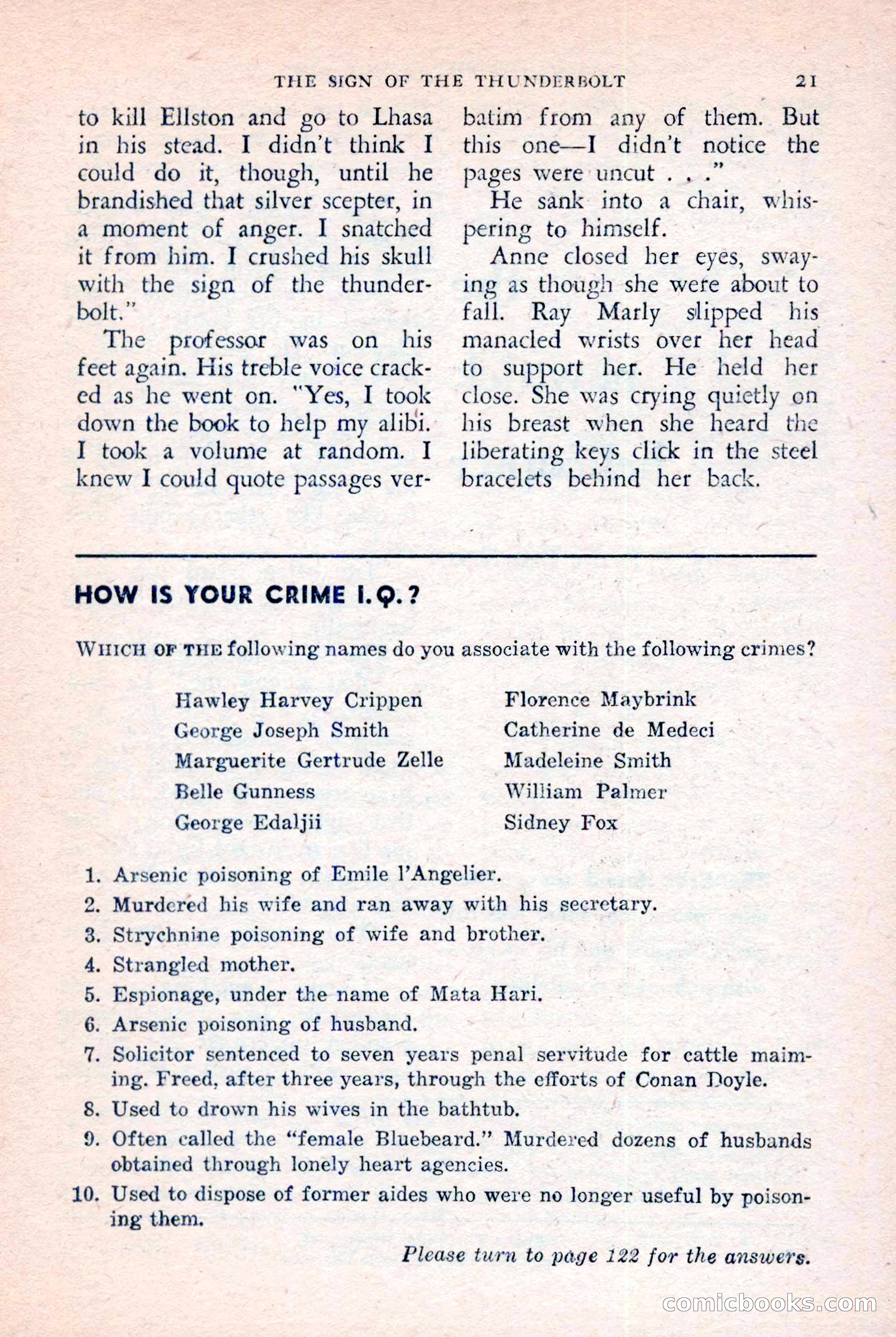 The Saint Detective Magazine, July 1957 — page 23 of 132